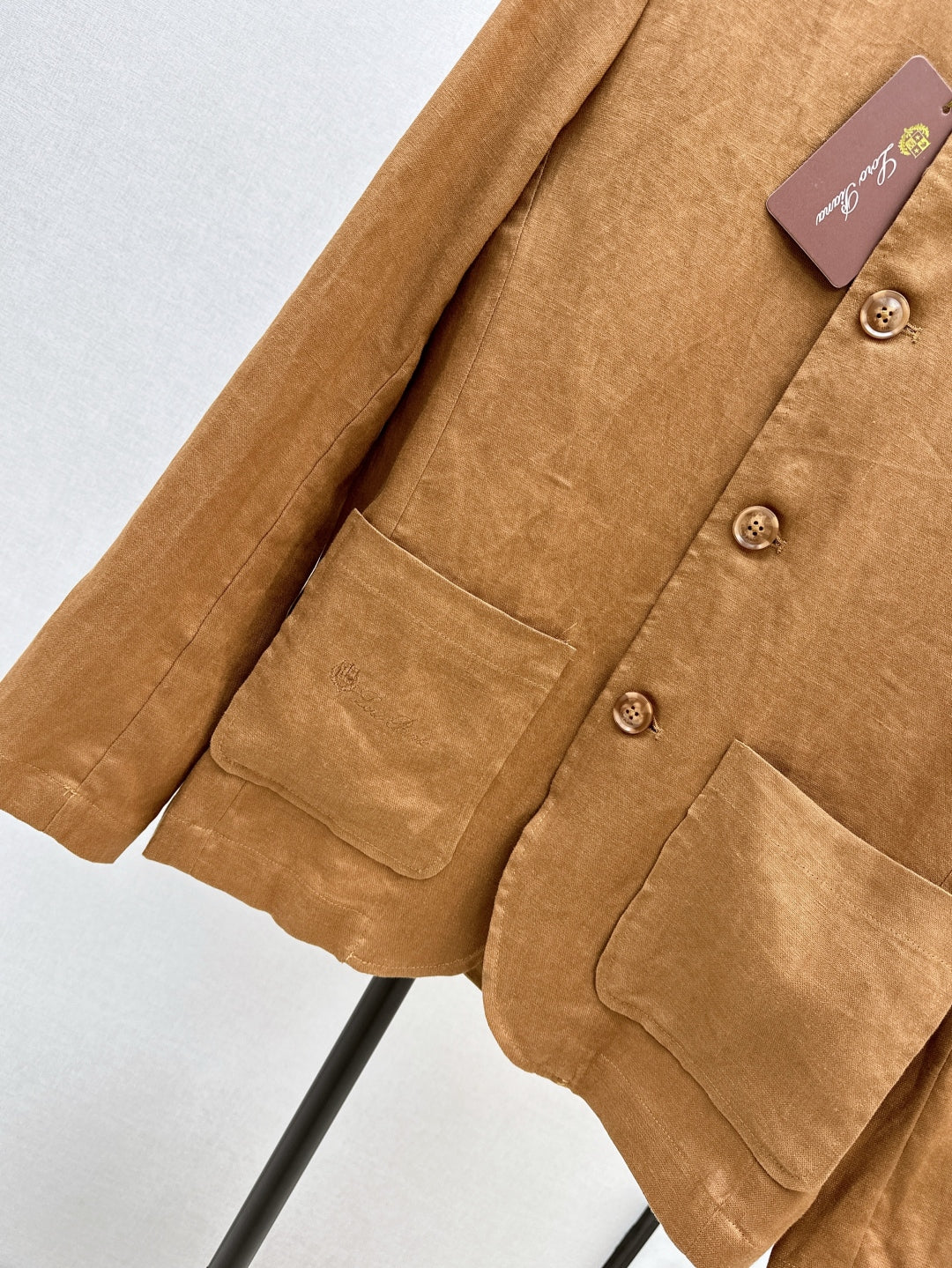 Loro 25fw linen jacket