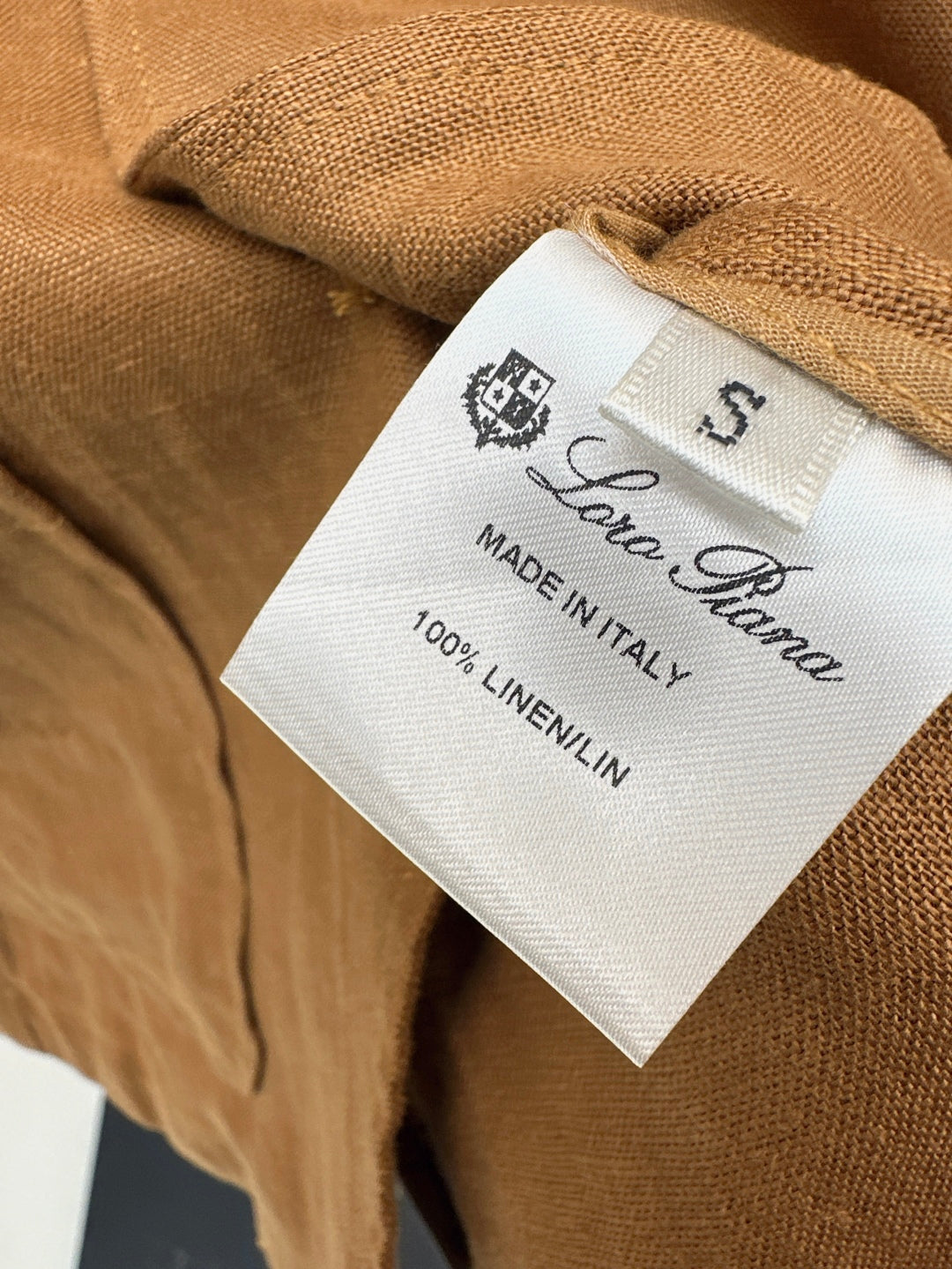 Loro 25fw linen jacket