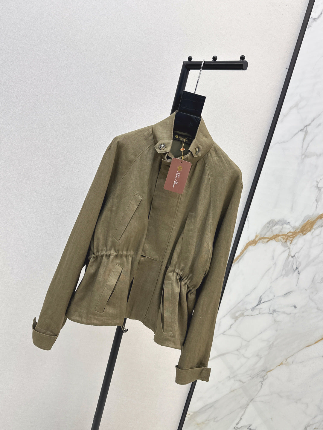 Loro 25fw drawstring jacket