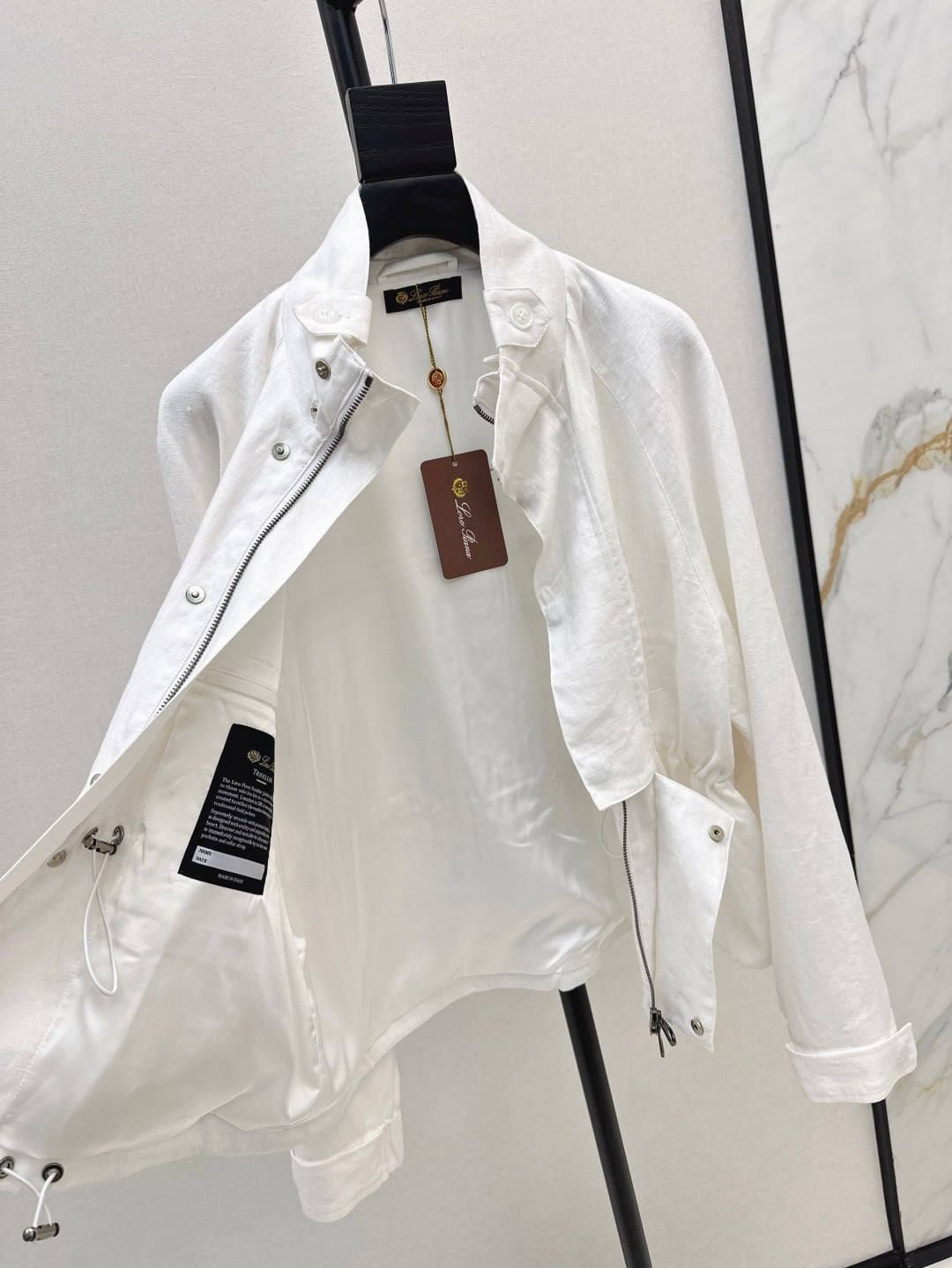 Loro 25fw drawstring jacket