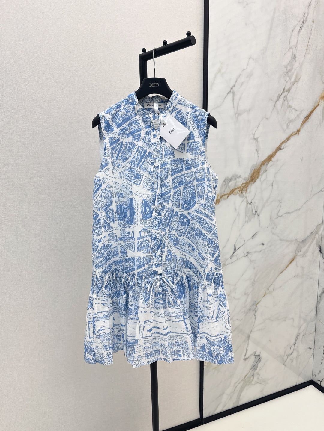 CD 25fw printed dress