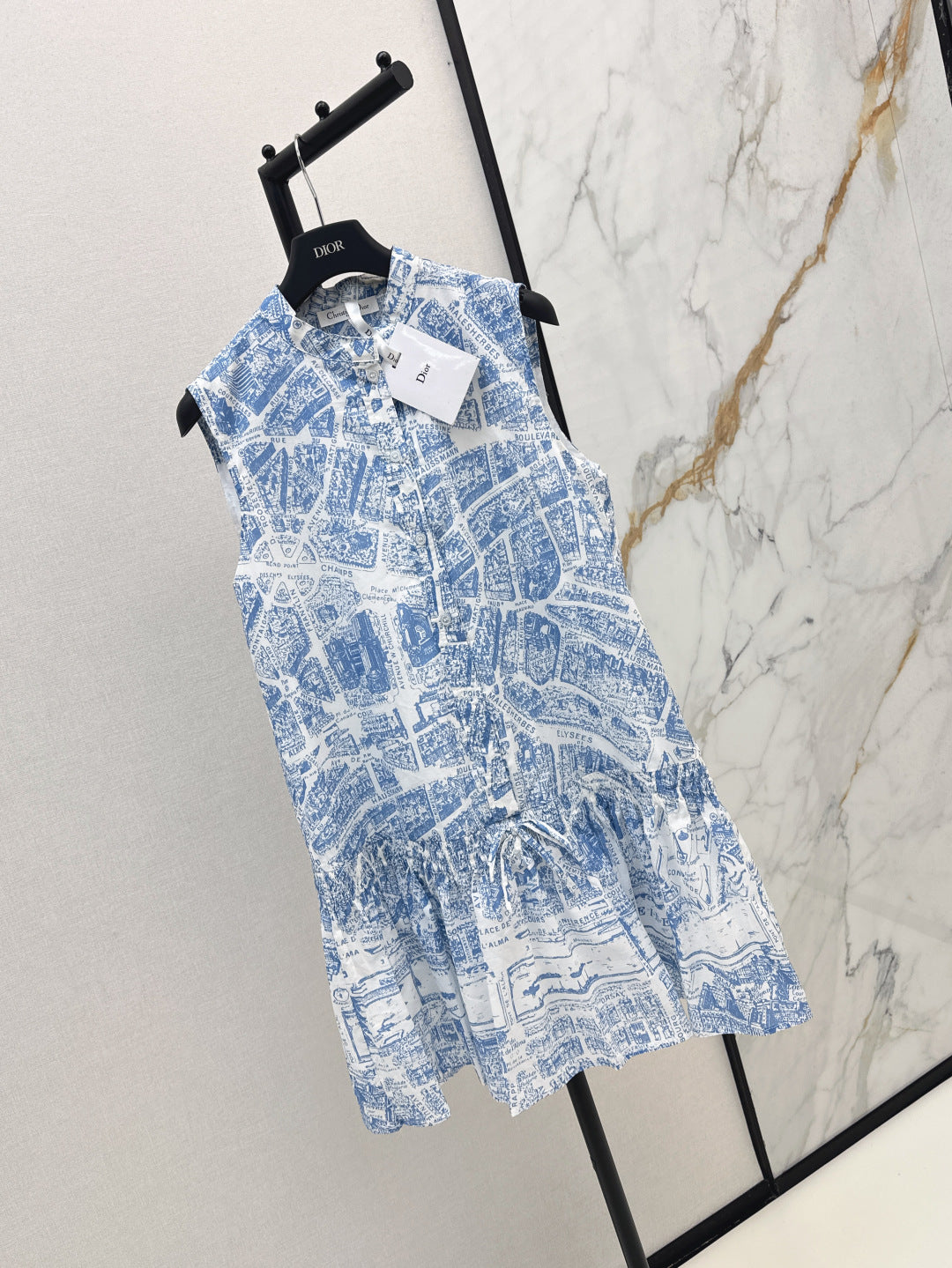 CD 25fw printed dress