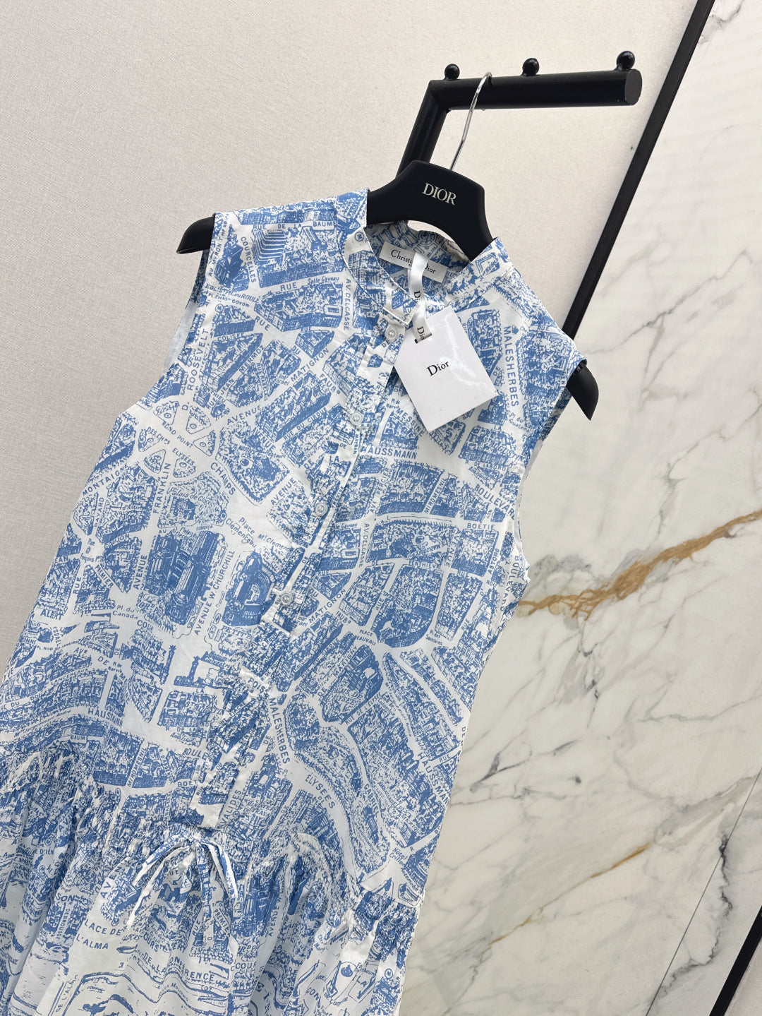 CD 25fw printed dress