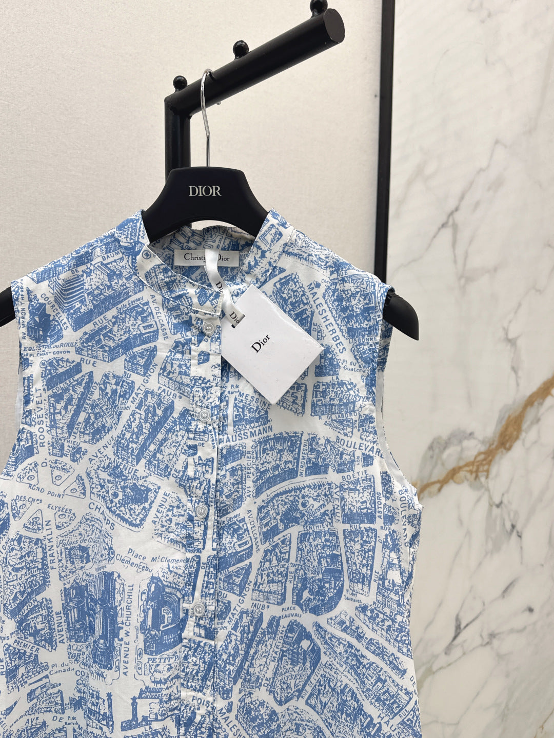 CD 25fw printed dress