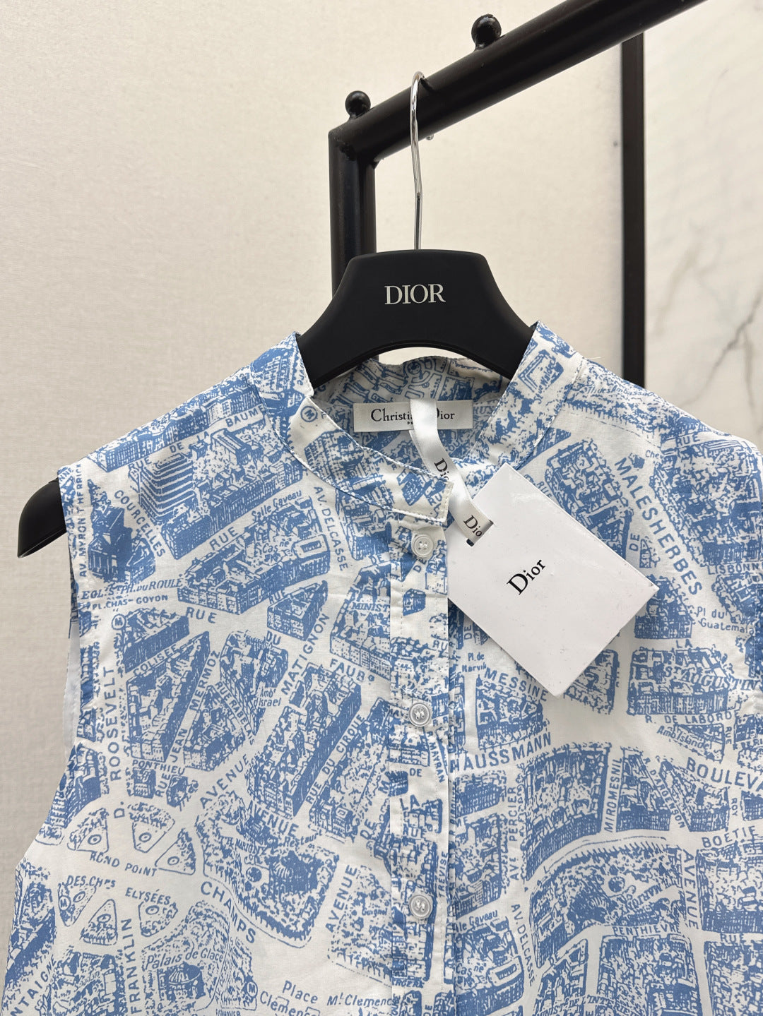 CD 25fw printed dress