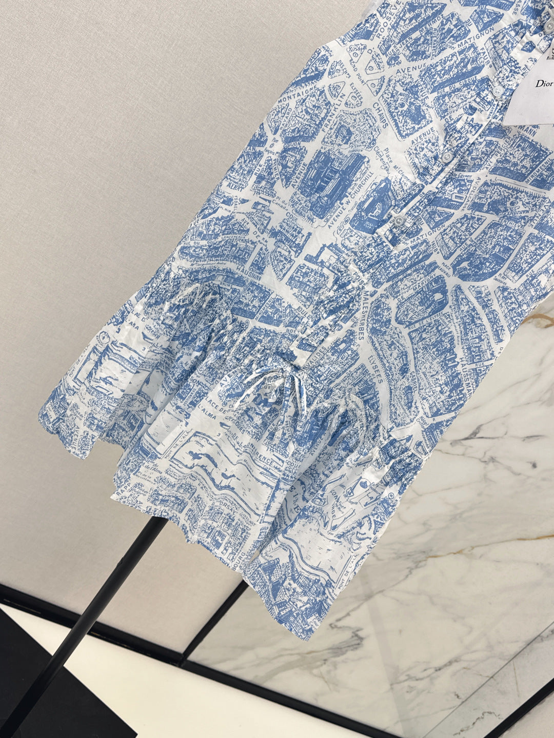 CD 25fw printed dress