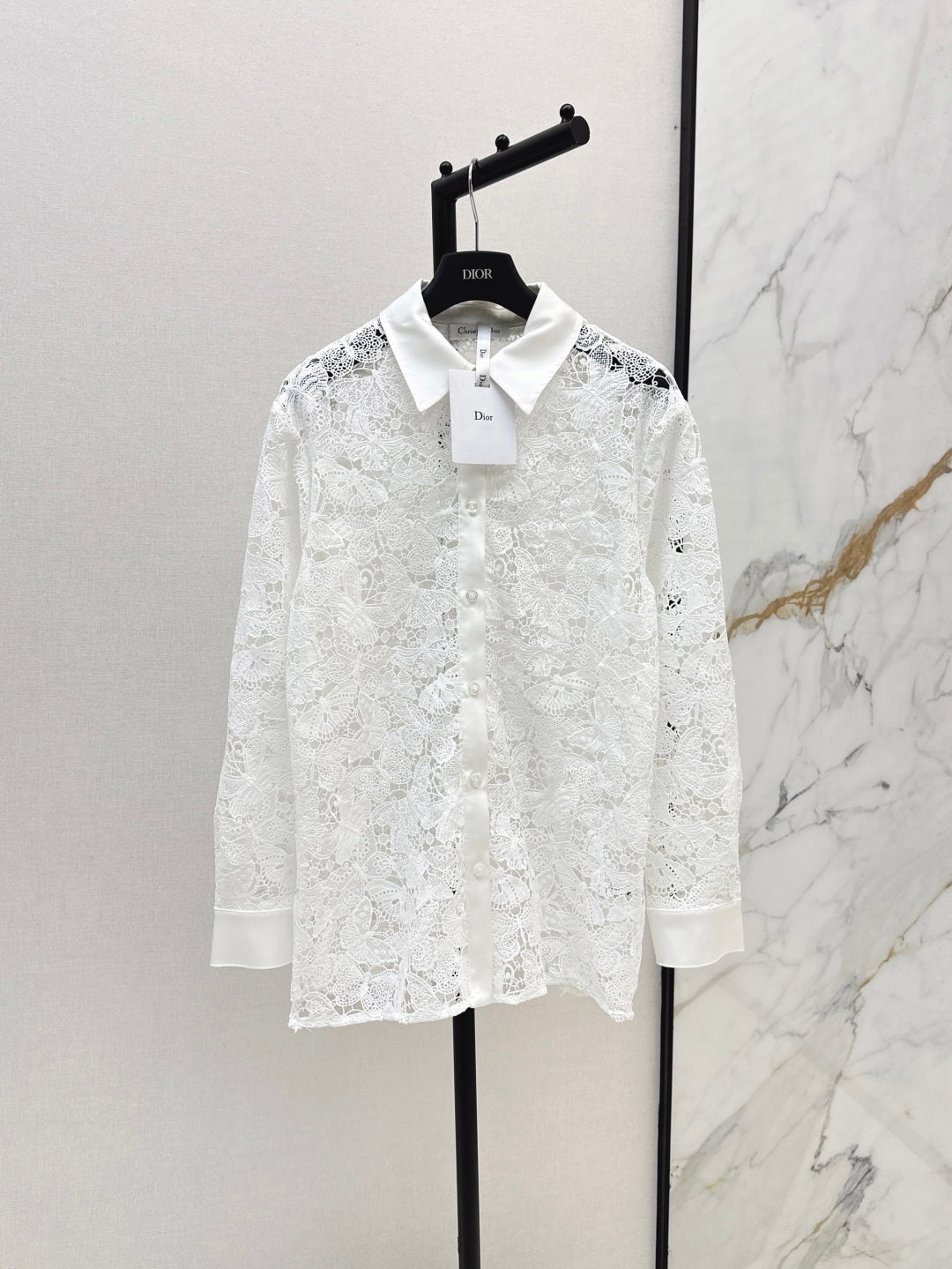 CD 25fw lace shirt