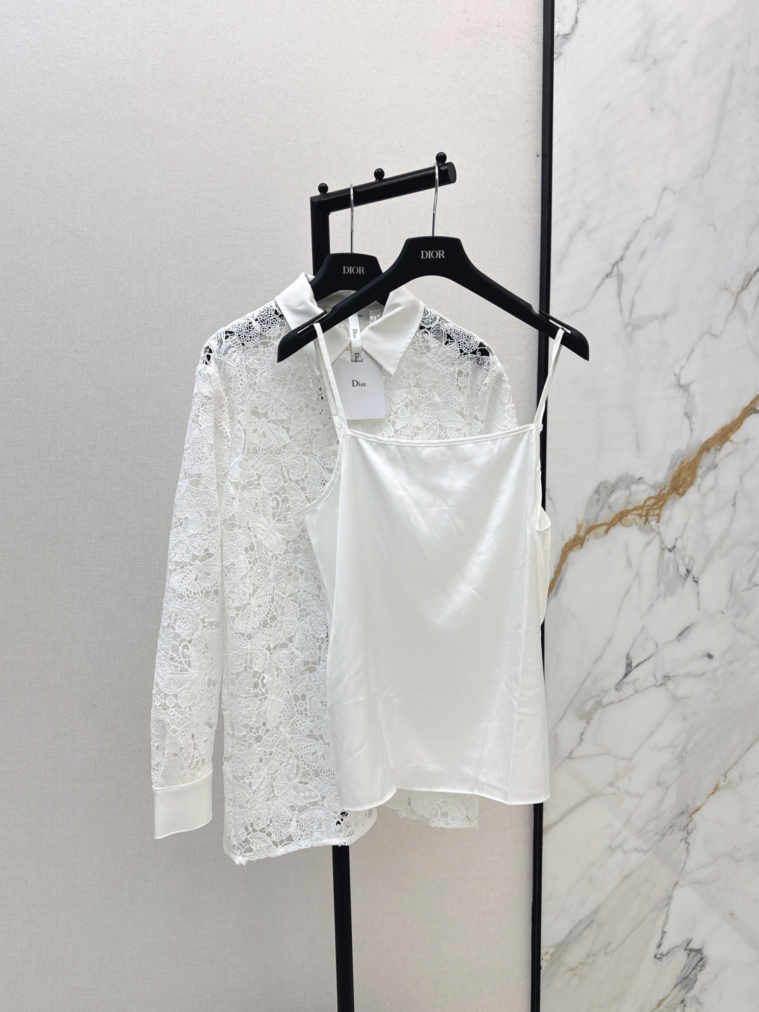 CD 25fw lace shirt