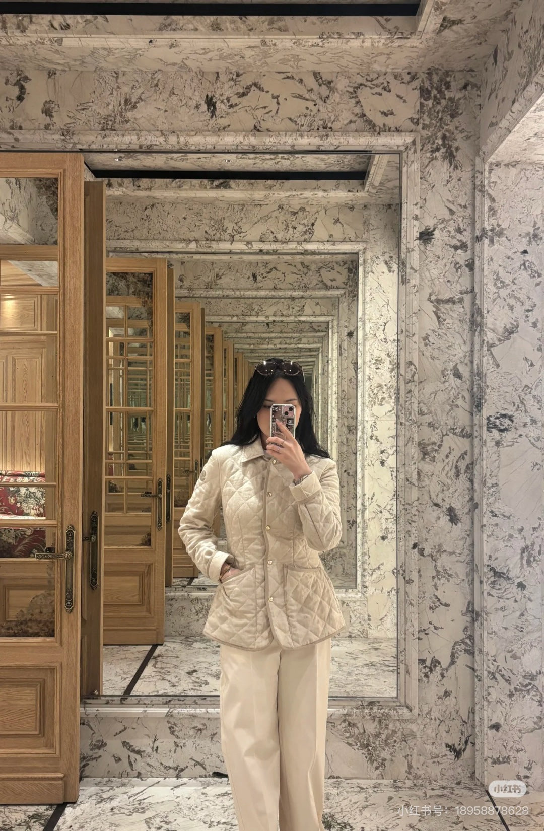 Monc 25fw padded jacket
