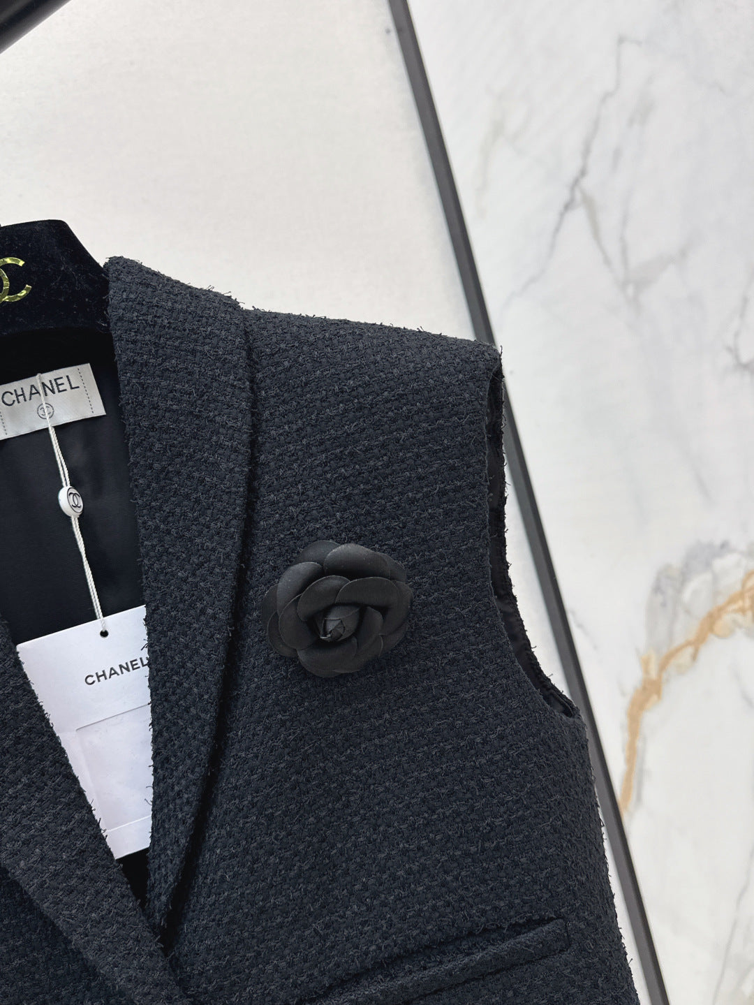 Chan 25fw woven vest