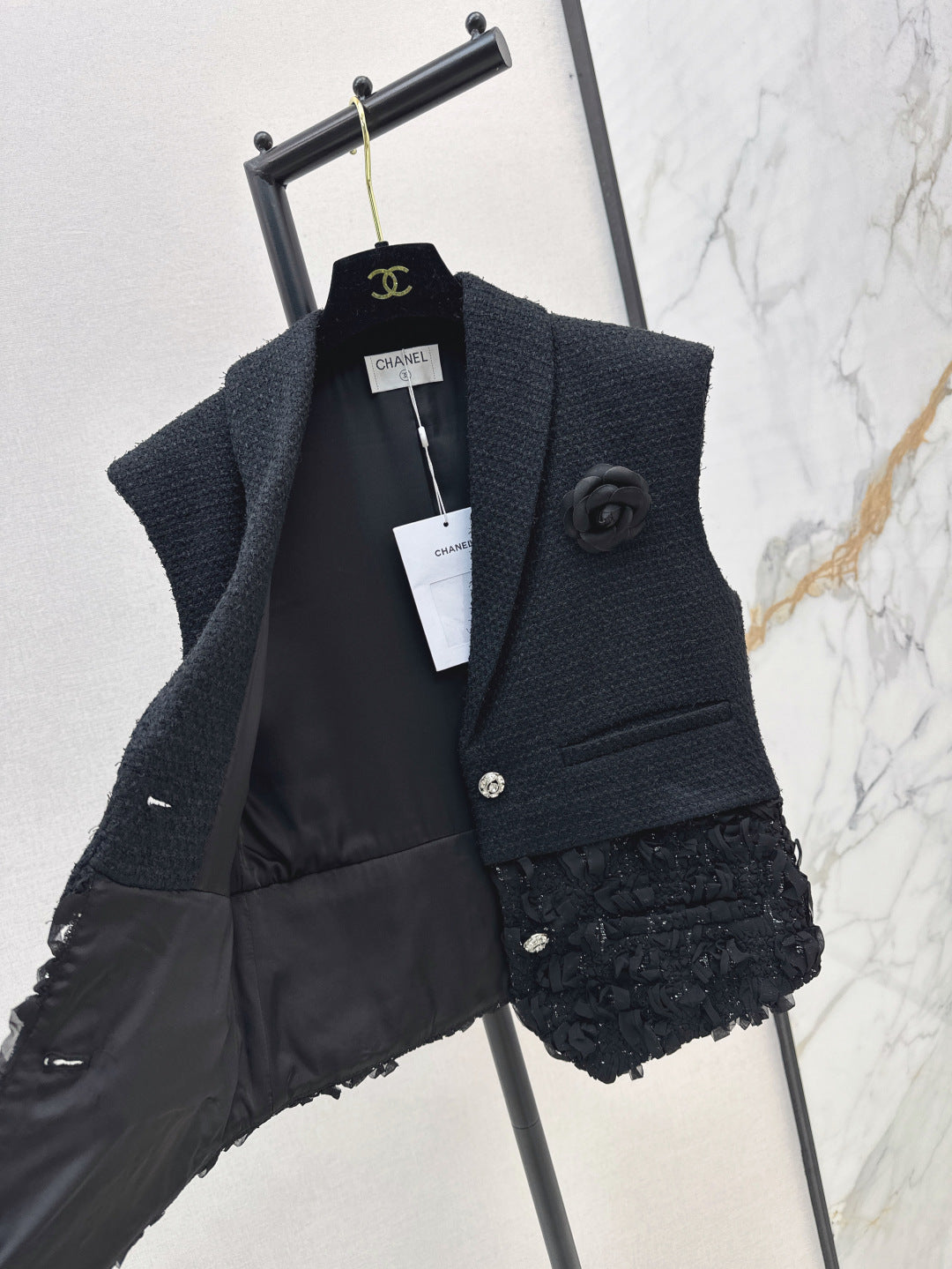 Chan 25fw woven vest