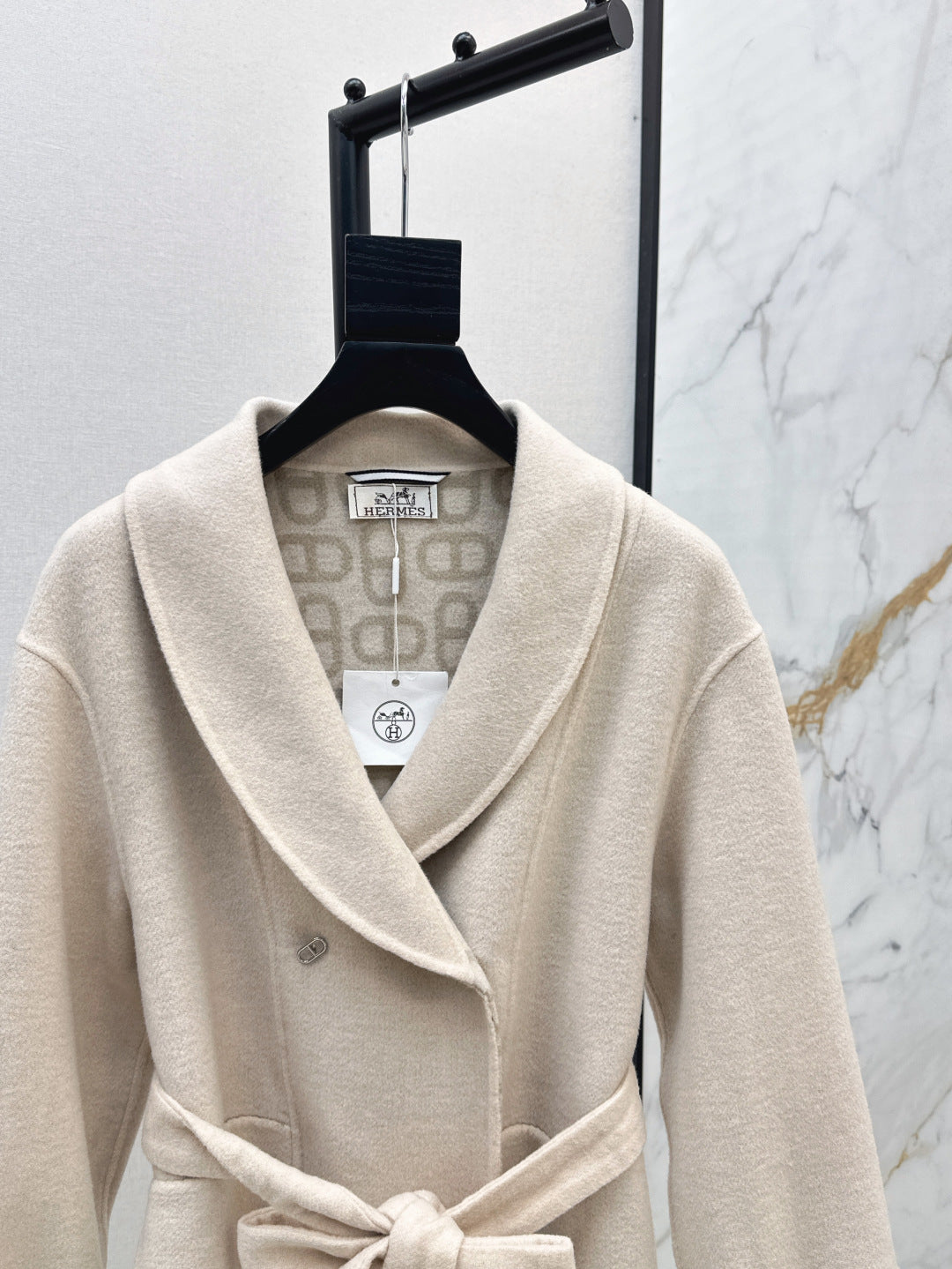 Herm 25fw cashmere coat