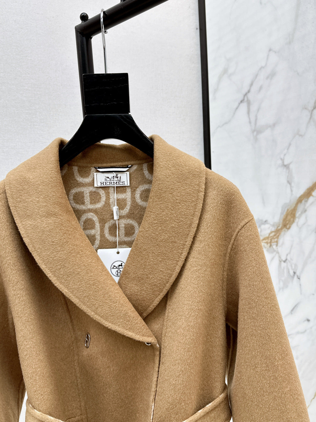 Herm 25fw cashmere coat