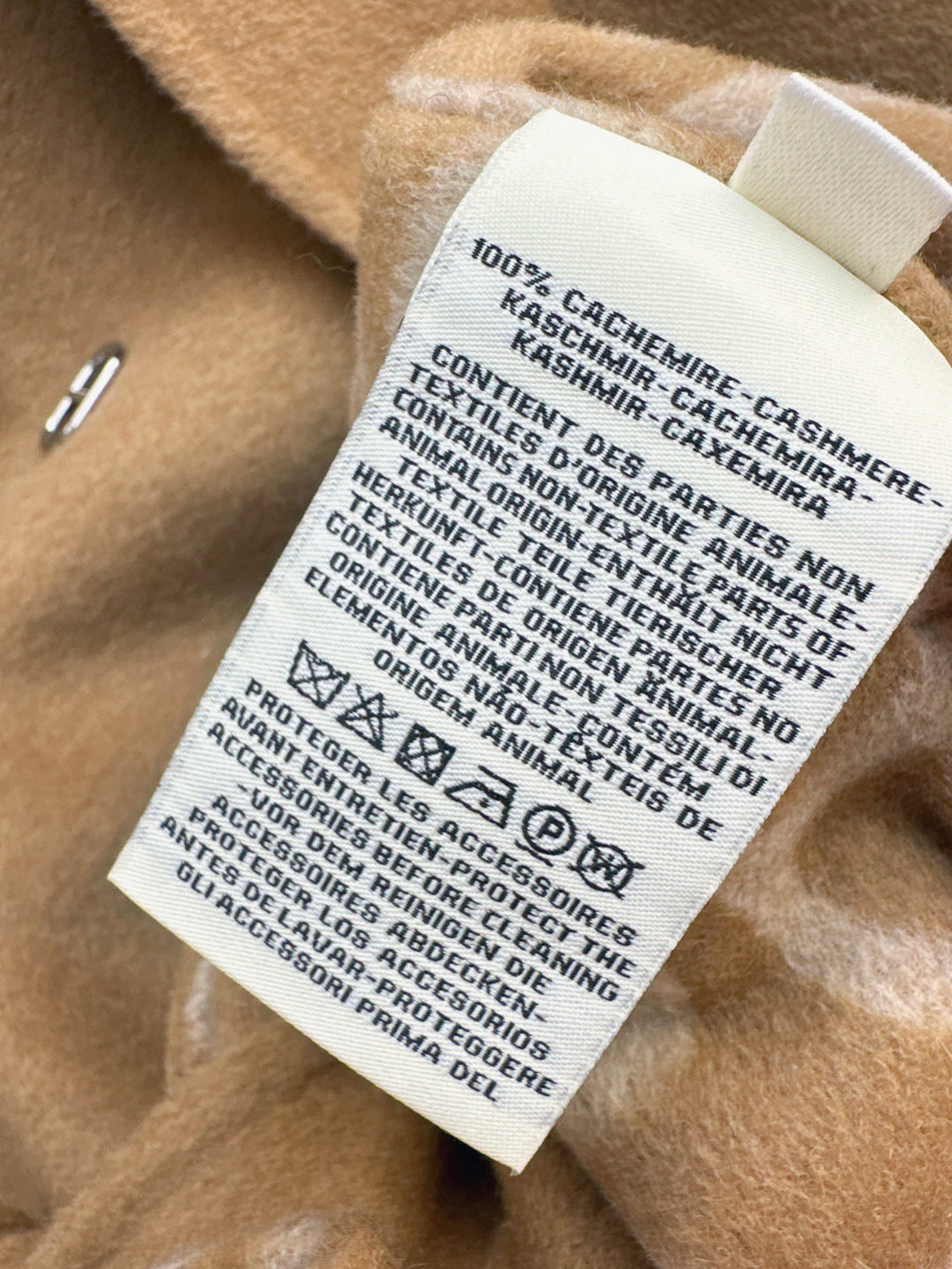 Herm 25fw cashmere coat