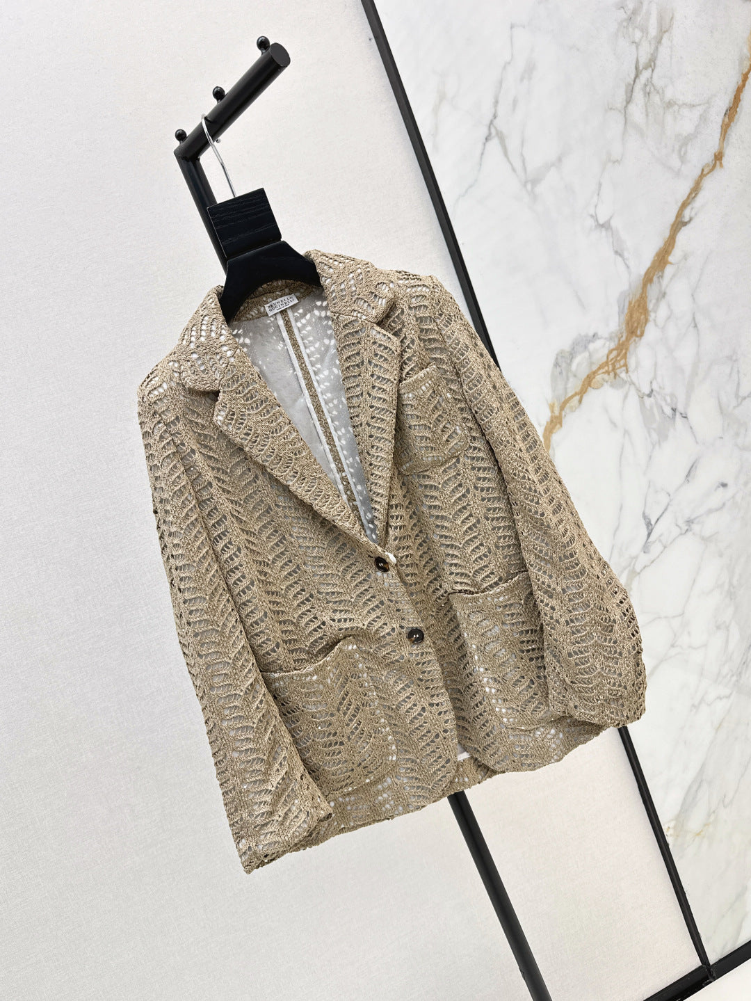 Brune 25fw hollow blazer