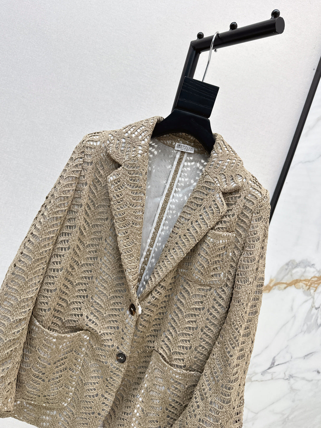 Brune 25fw hollow blazer