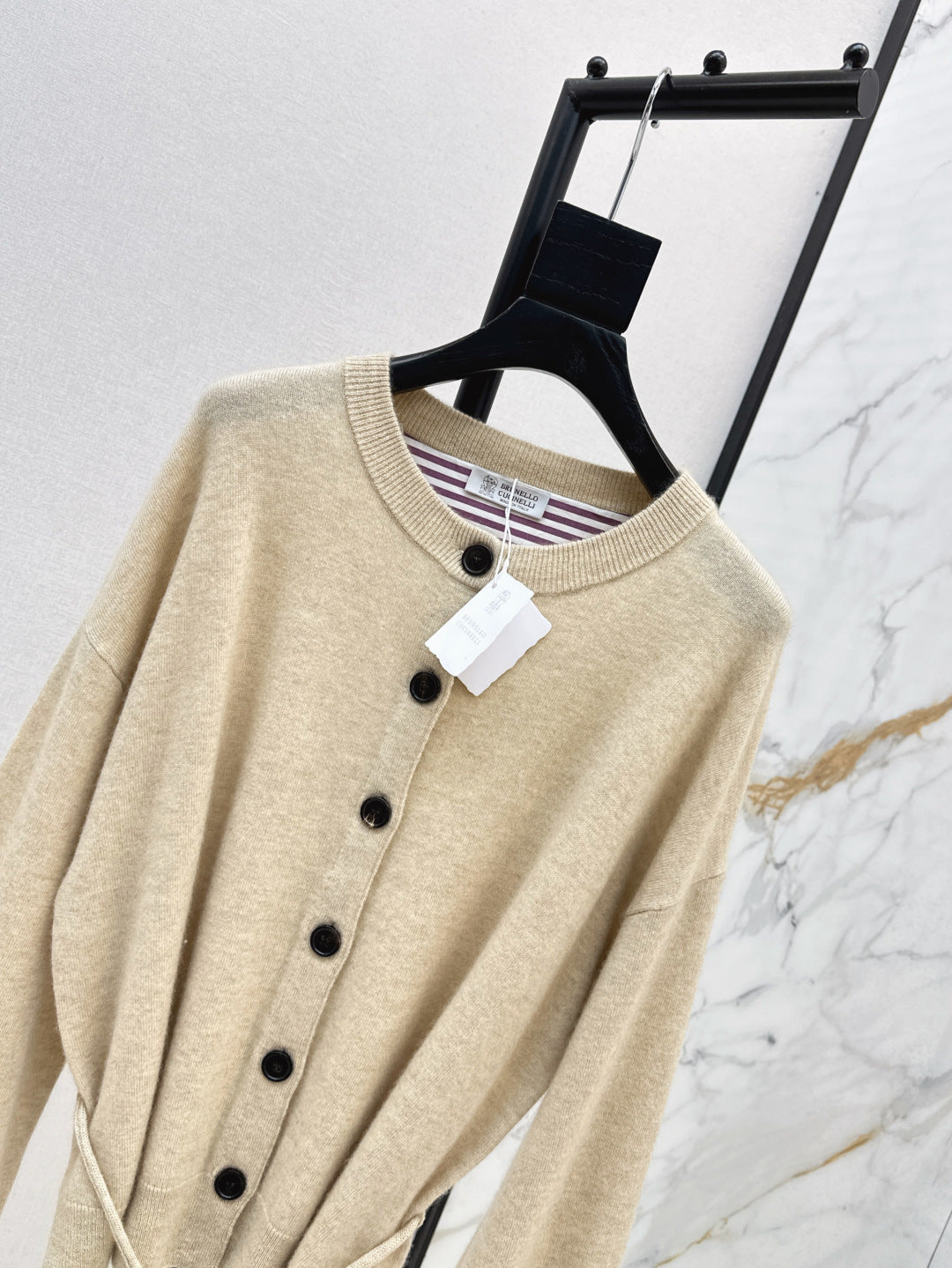 Brune 25fw cashmere cardigan