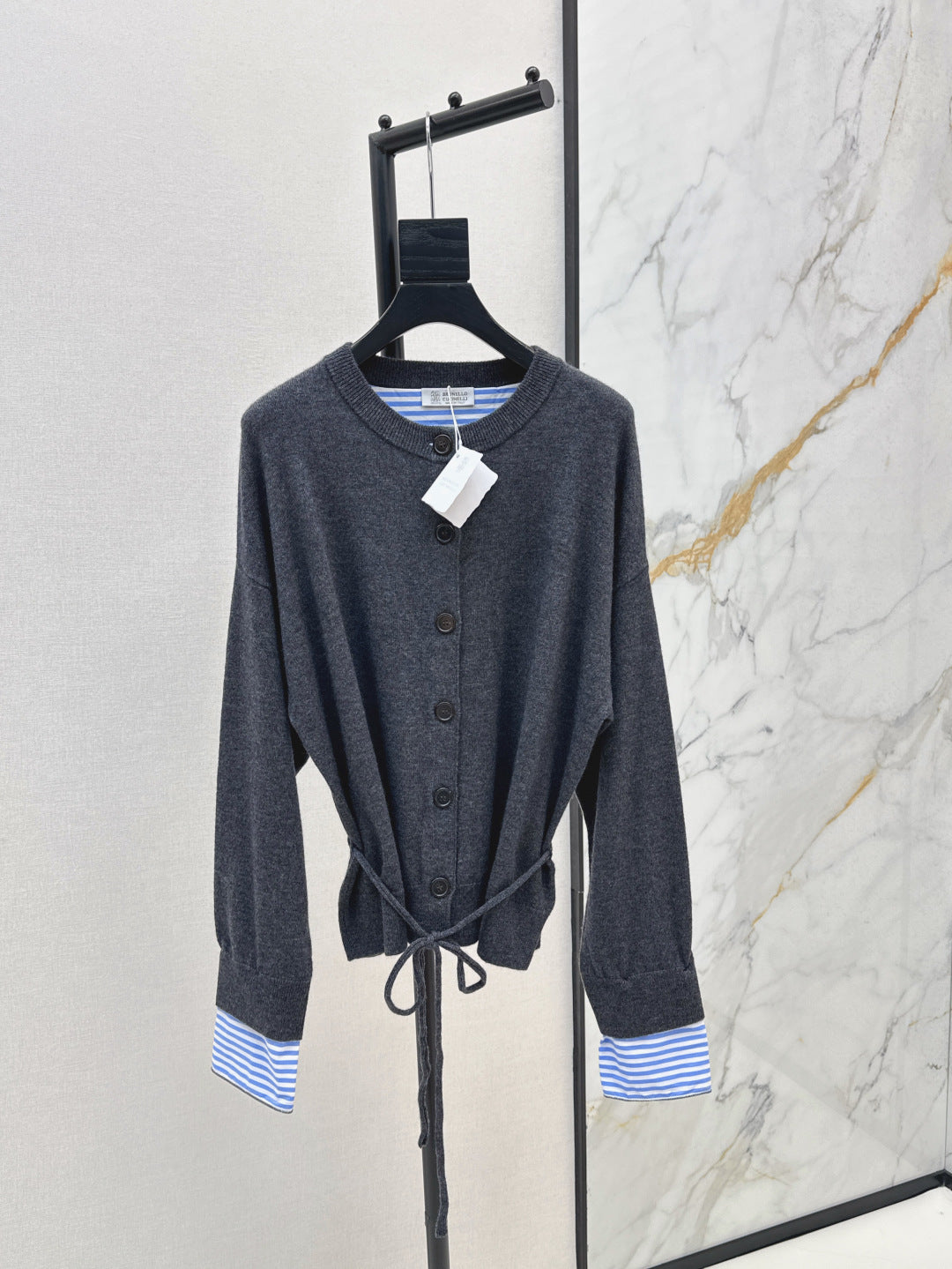 Brune 25fw cashmere cardigan
