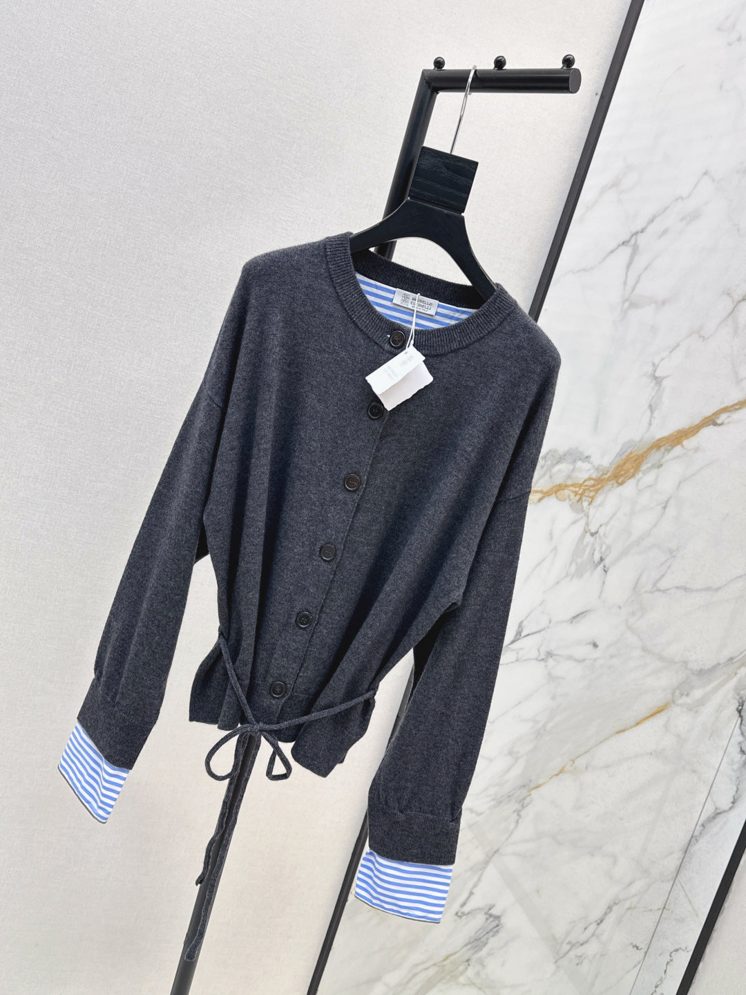 Brune 25fw cashmere cardigan