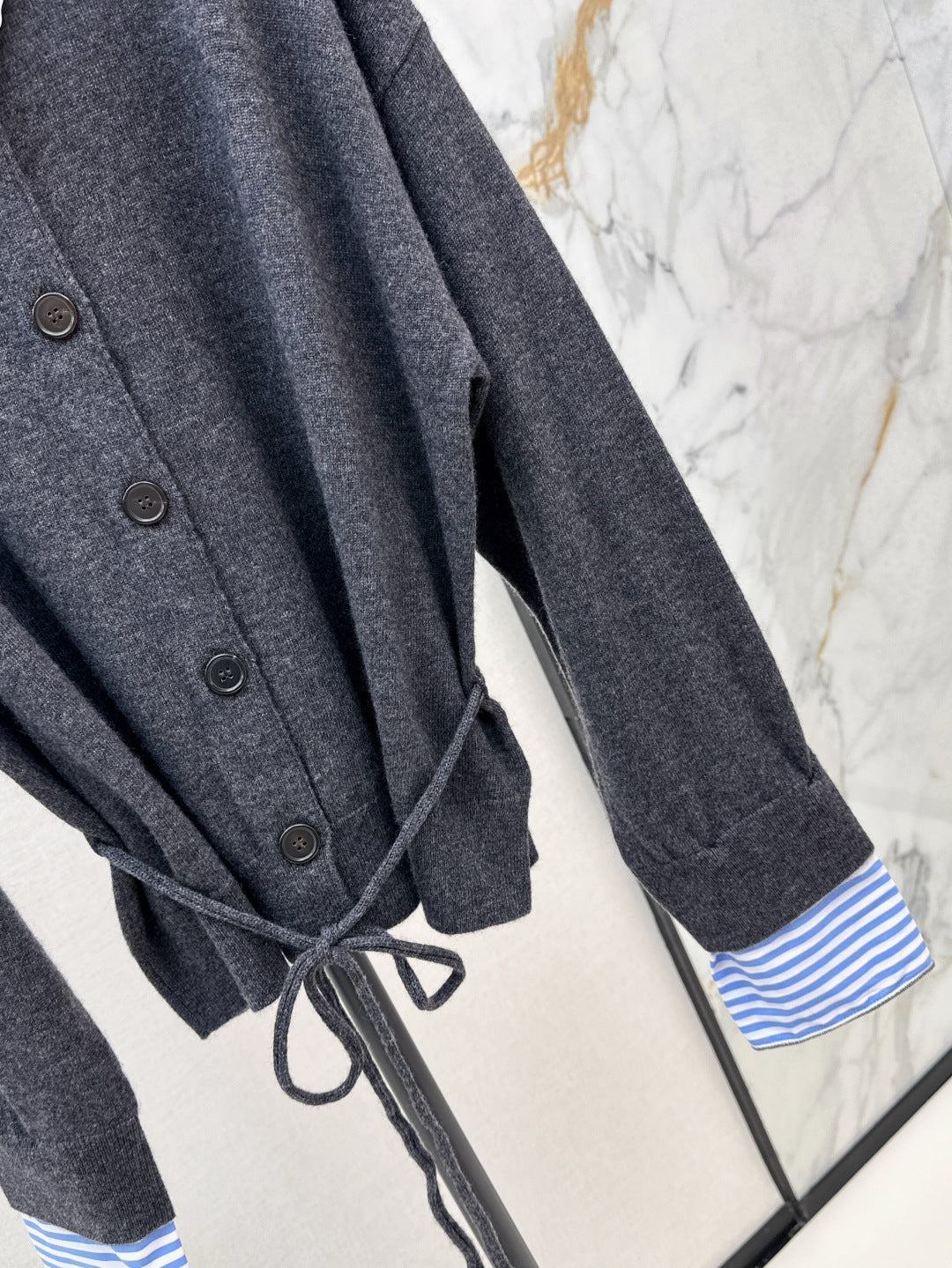 Brune 25fw cashmere cardigan