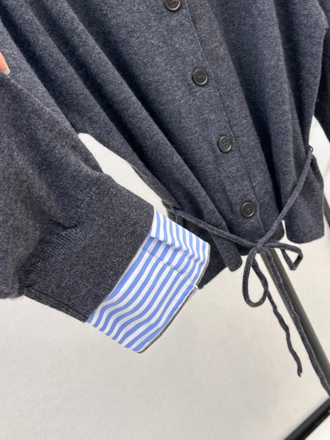 Brune 25fw cashmere cardigan