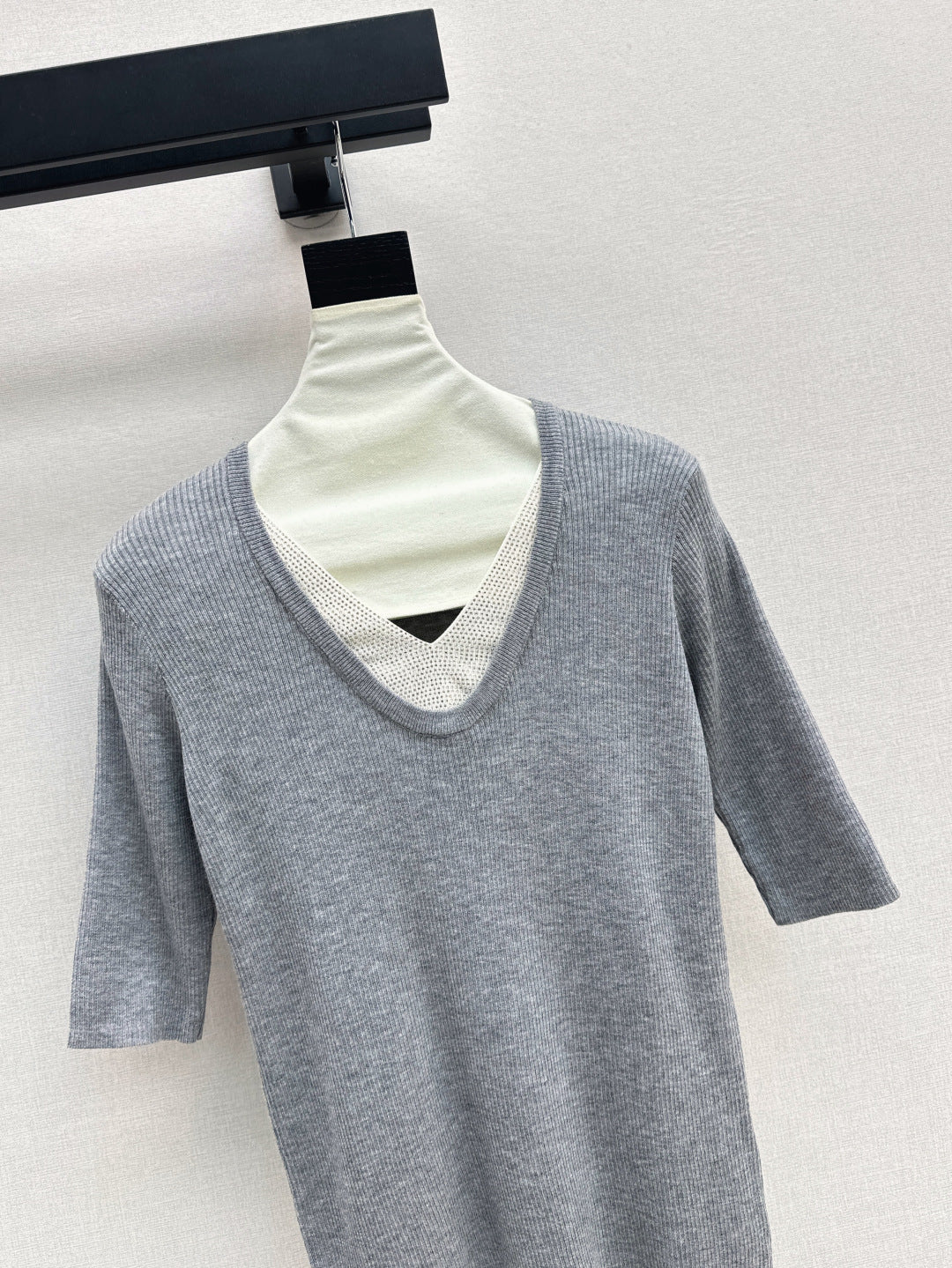 Brune 25fw knitted shirt