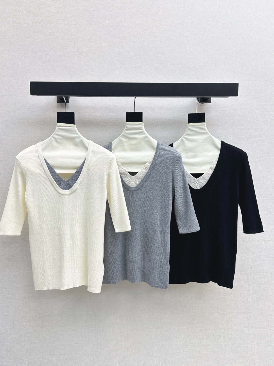 Brune 25fw knitted shirt