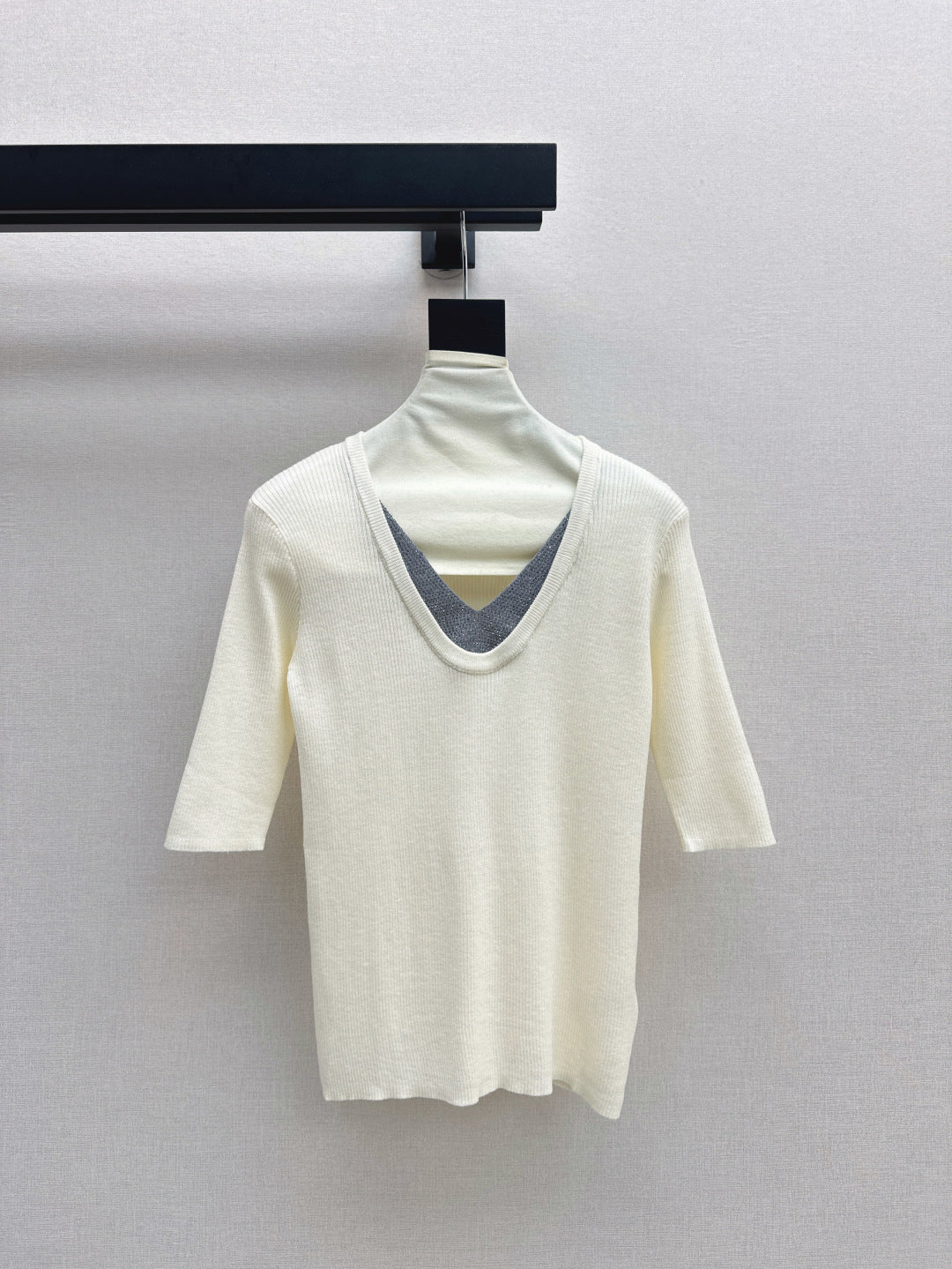 Brune 25fw knitted shirt