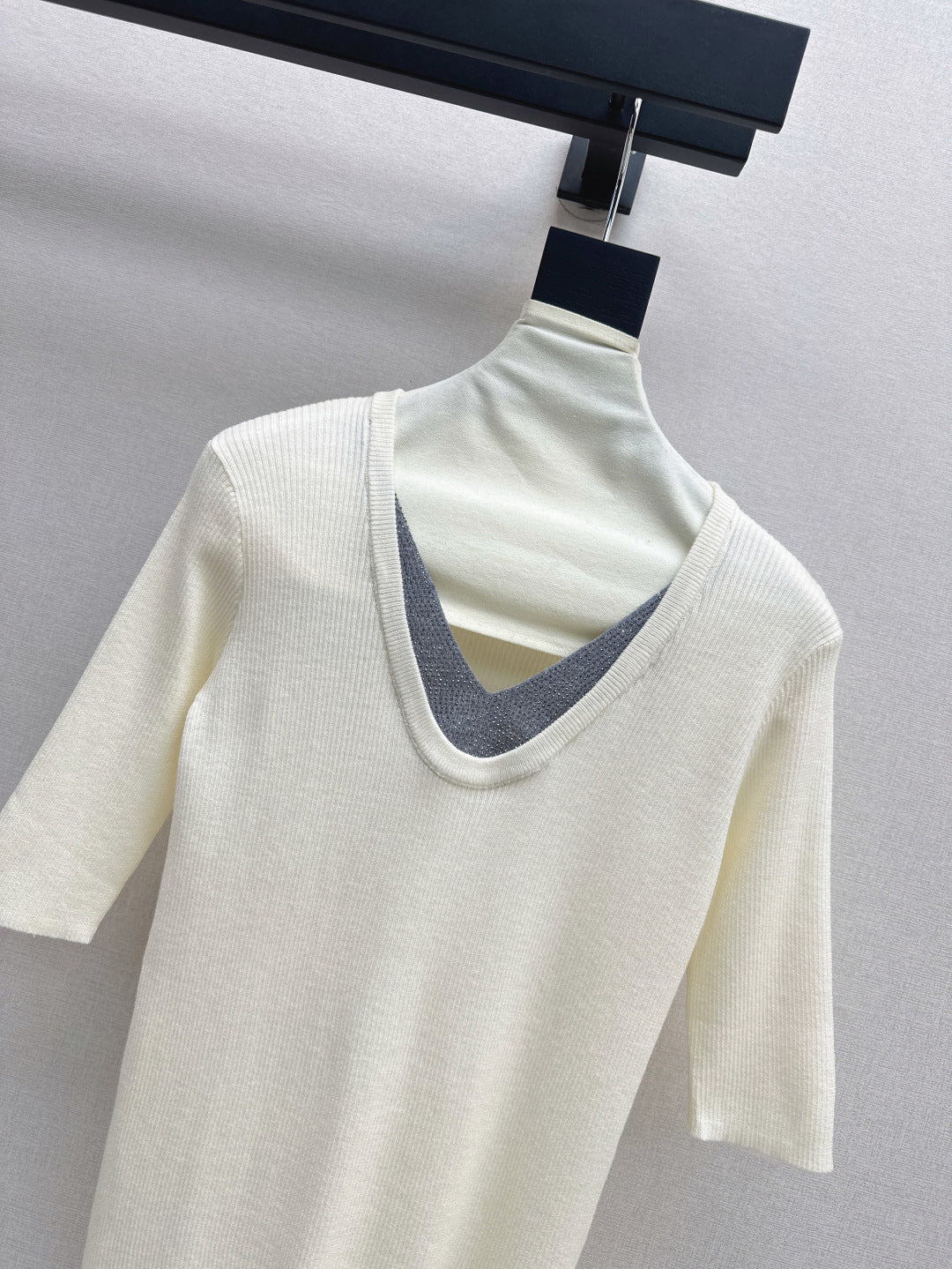 Brune 25fw knitted shirt