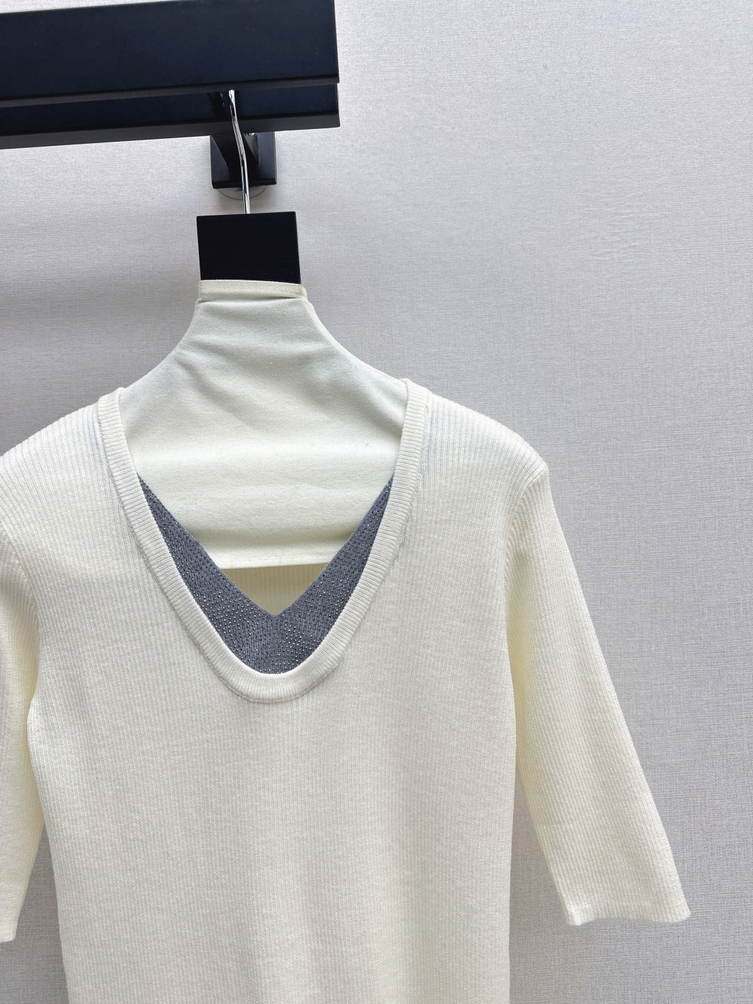 Brune 25fw knitted shirt