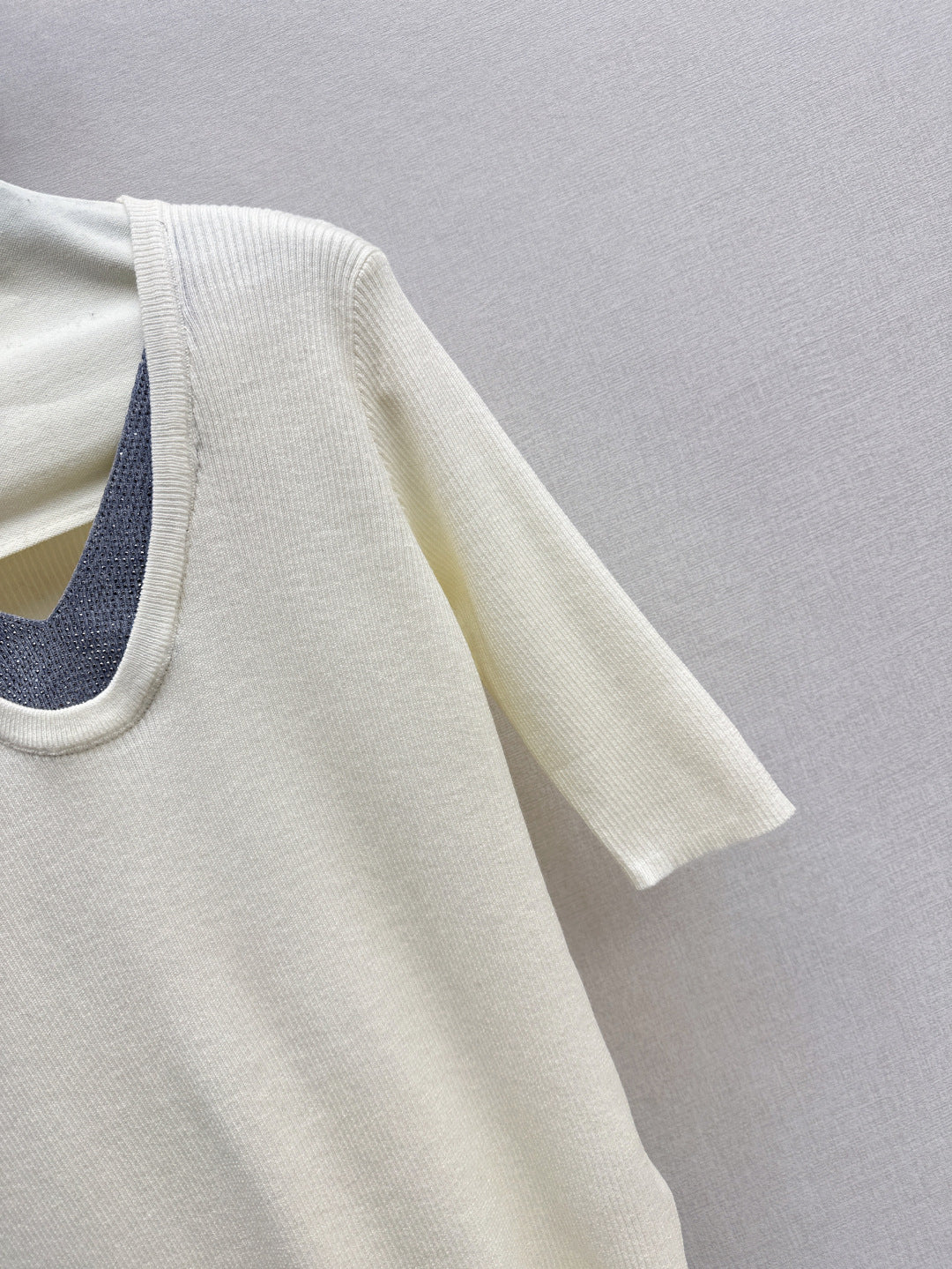 Brune 25fw knitted shirt