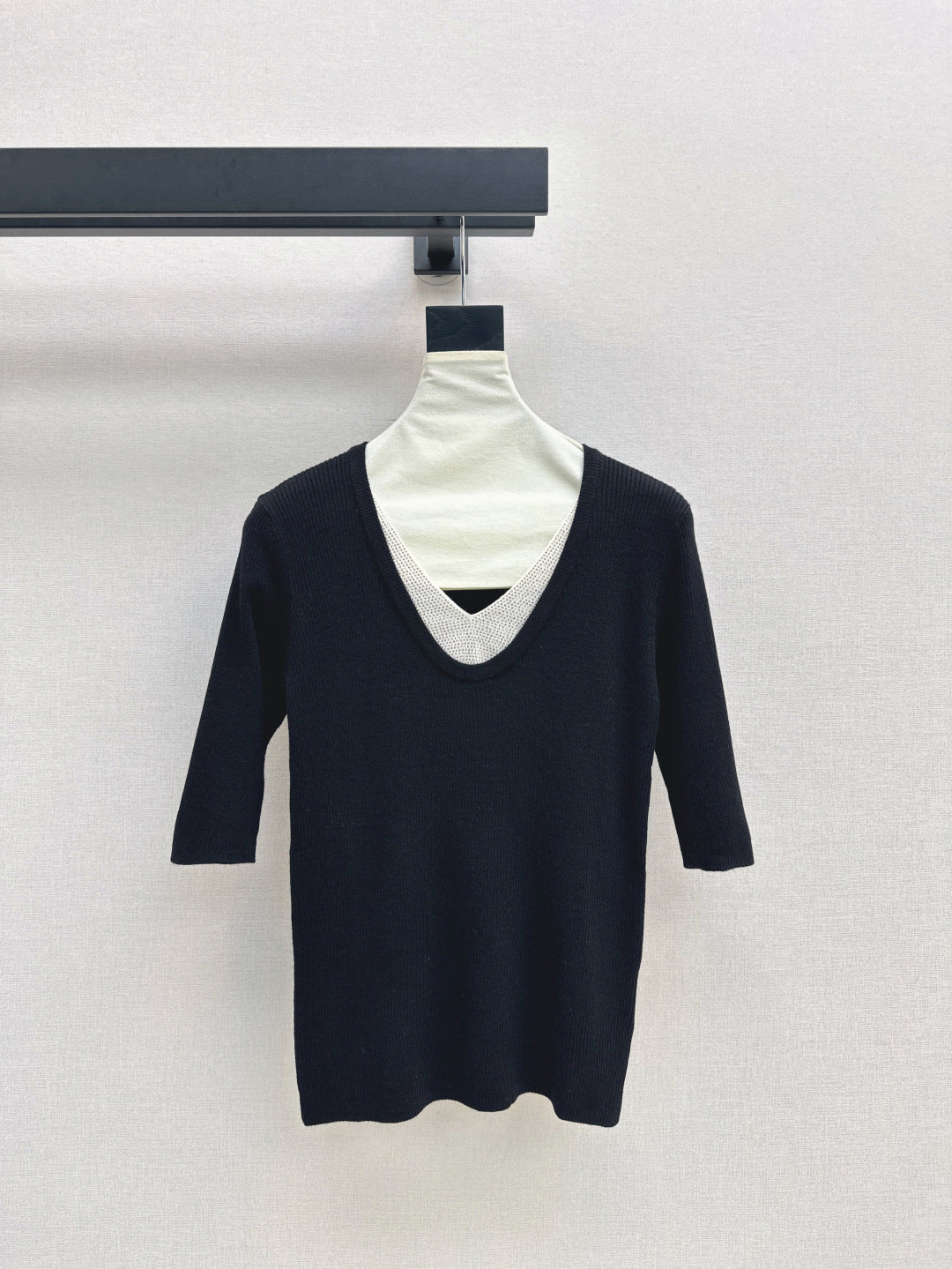 Brune 25fw knitted shirt