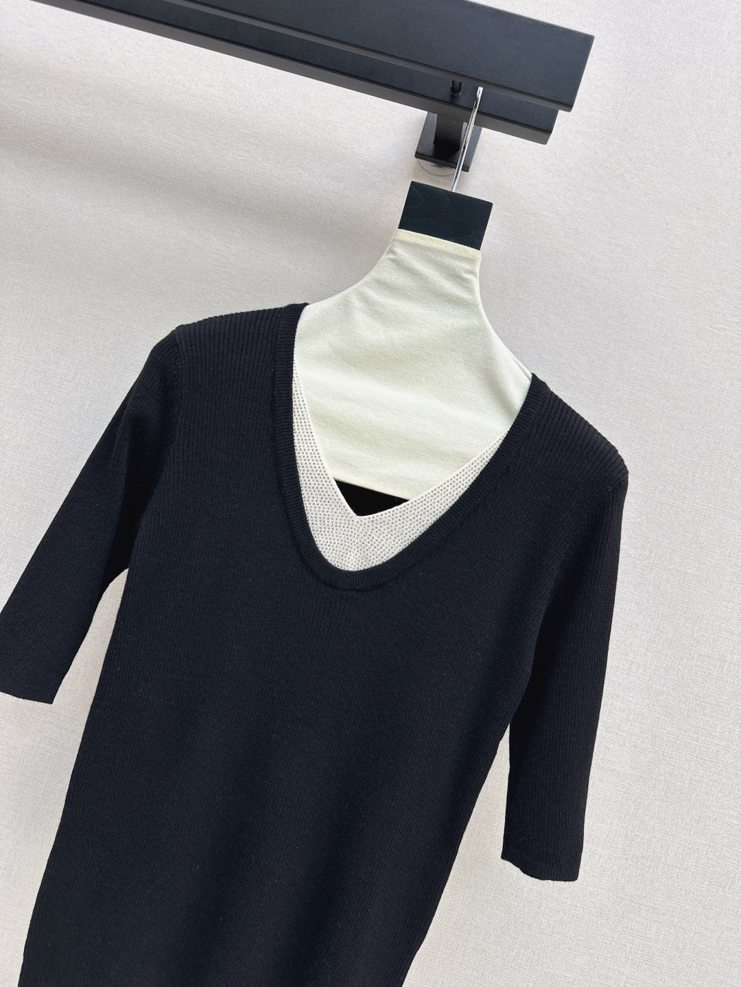 Brune 25fw knitted shirt