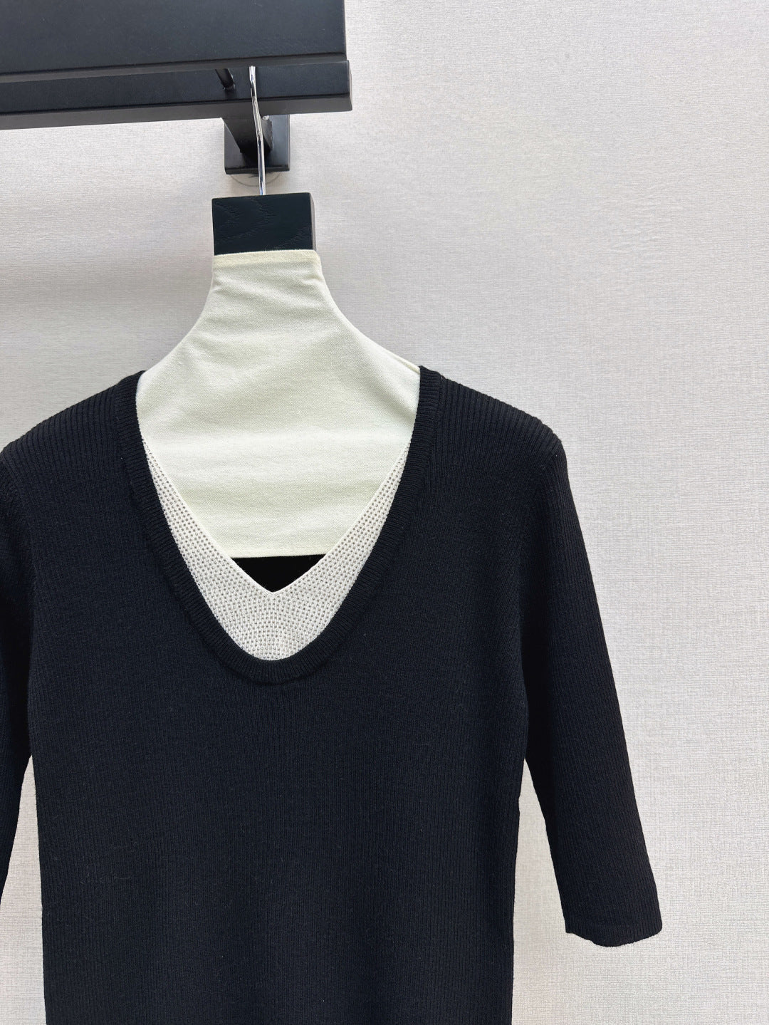 Brune 25fw knitted shirt