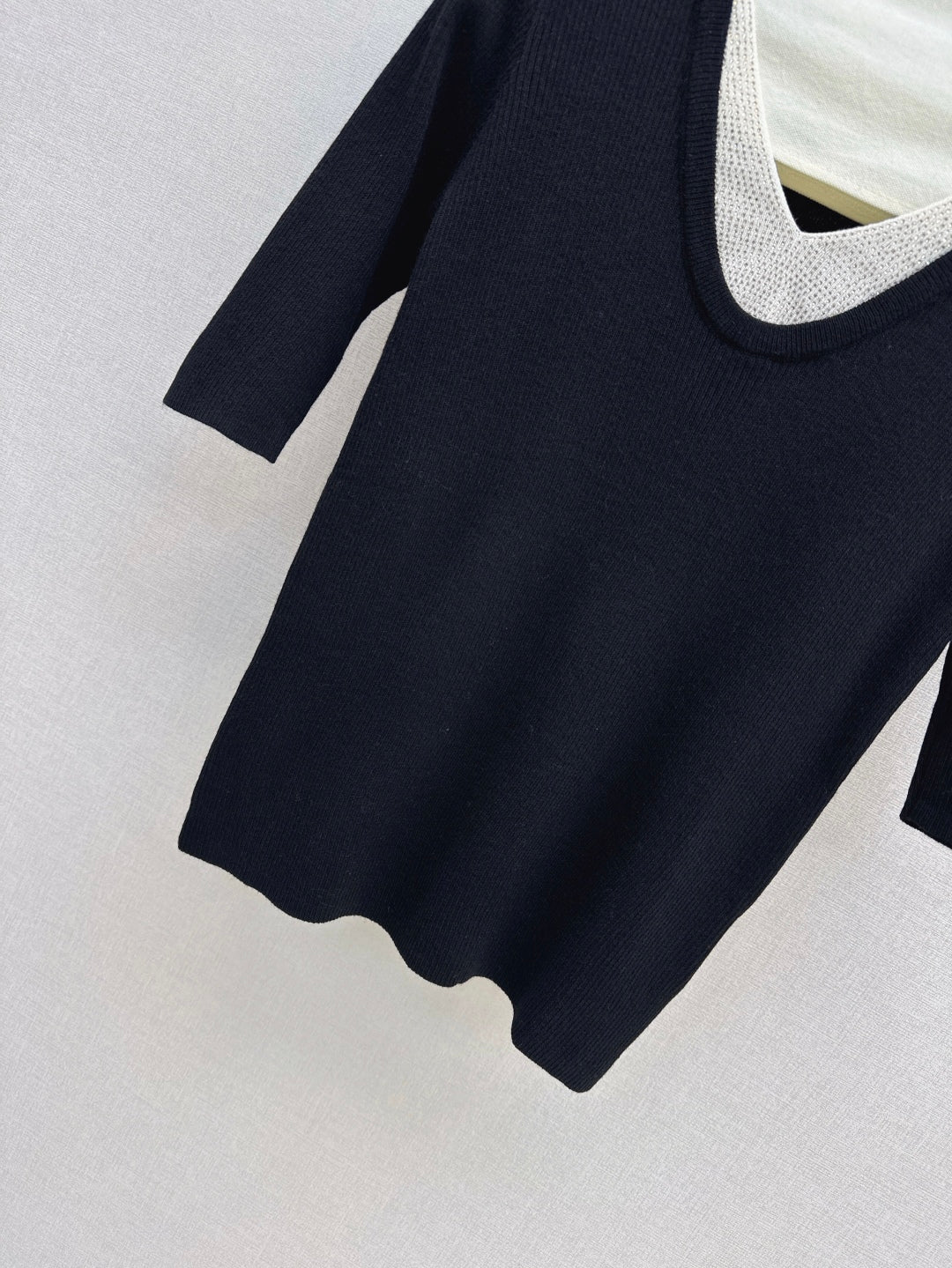 Brune 25fw knitted shirt