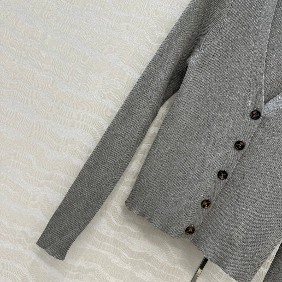Brune 25fw cardigan vest set