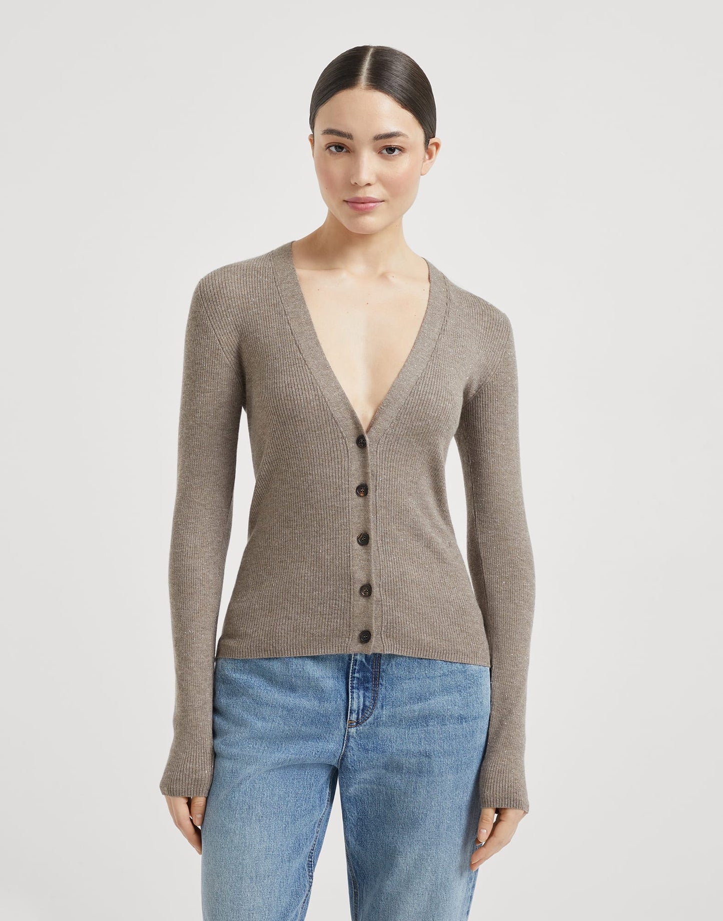 Brune 25fw cardigan vest set