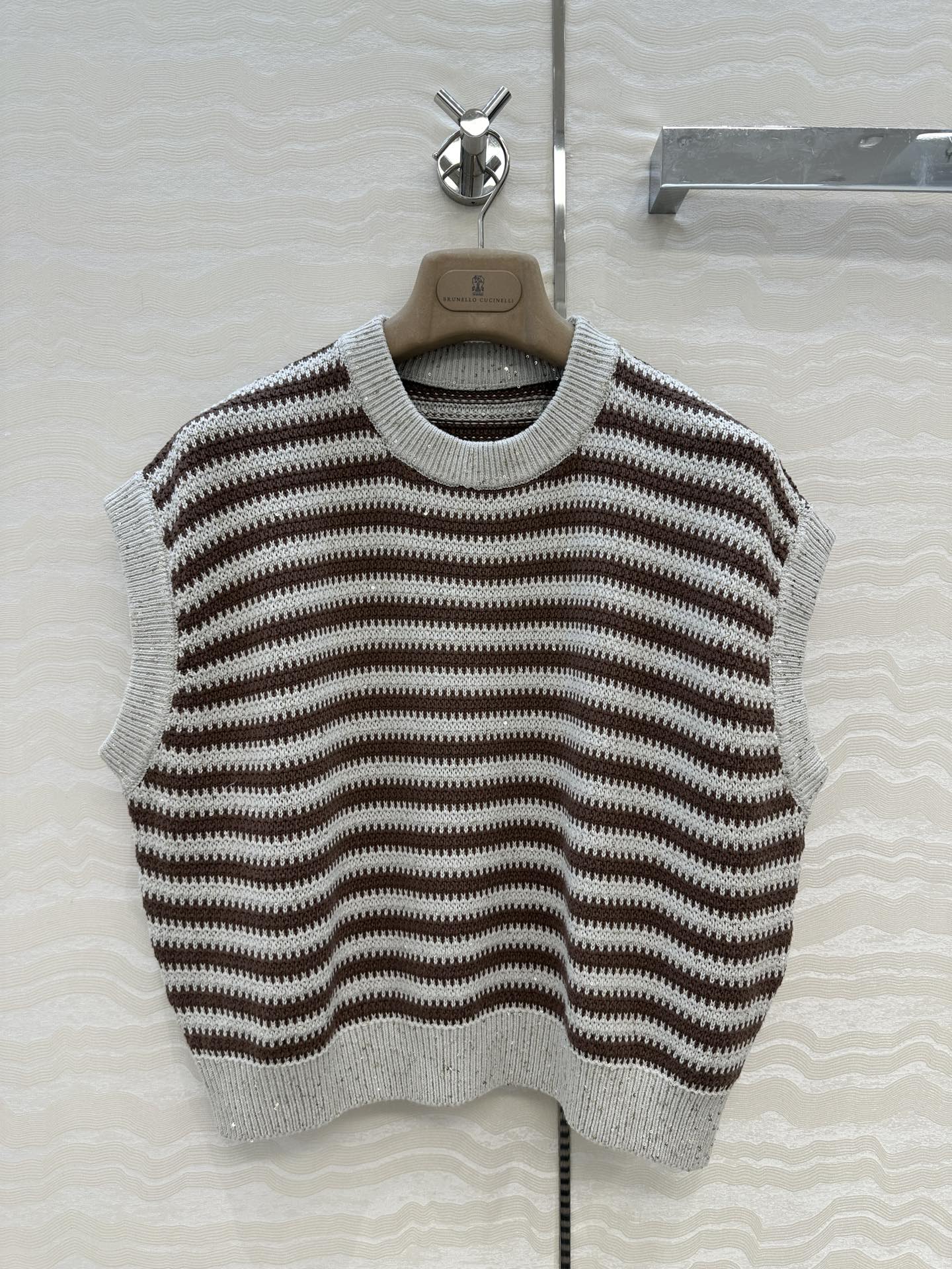 Brune 25fw knitted vest