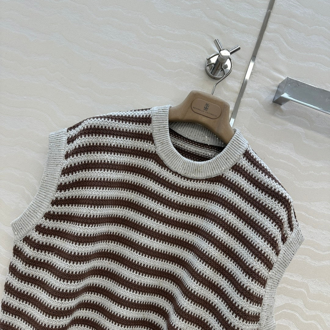 Brune 25fw knitted vest