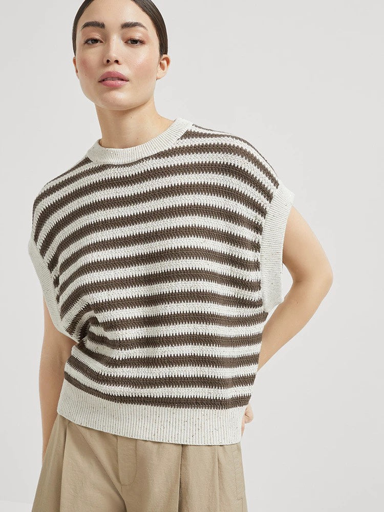 Brune 25fw knitted vest