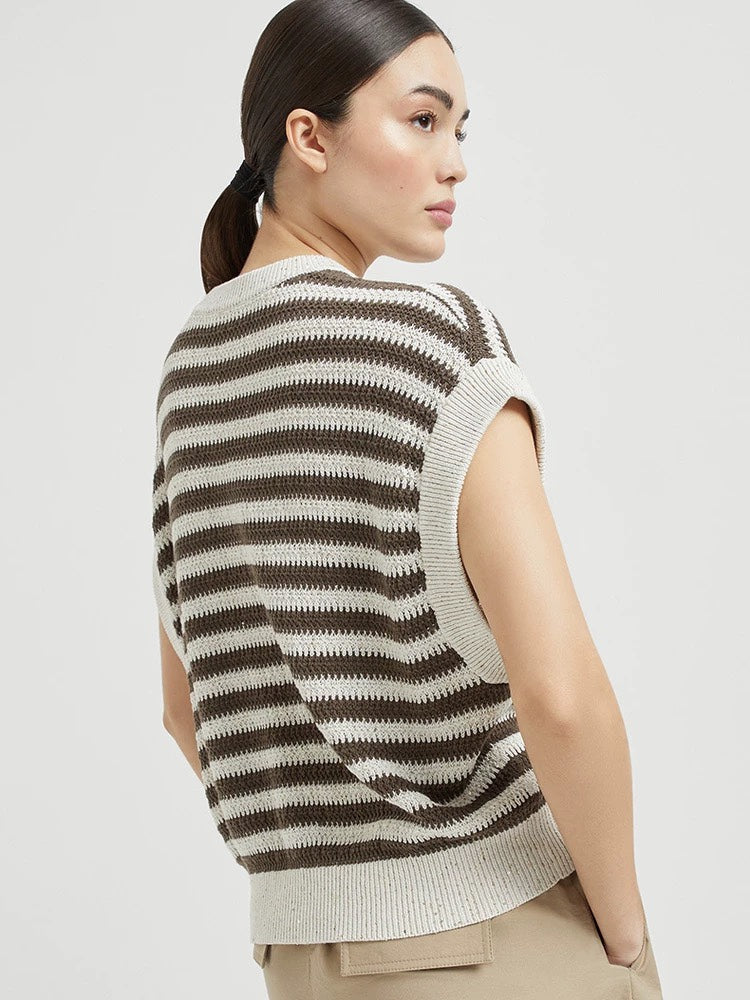 Brune 25fw knitted vest