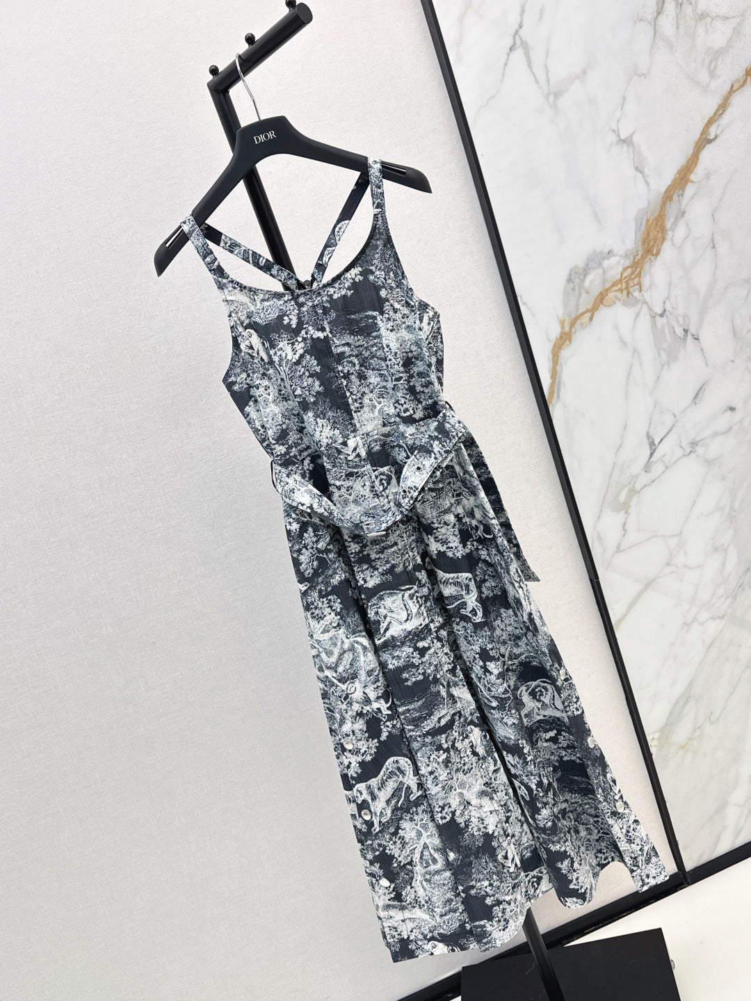 CD 25ss printed dress