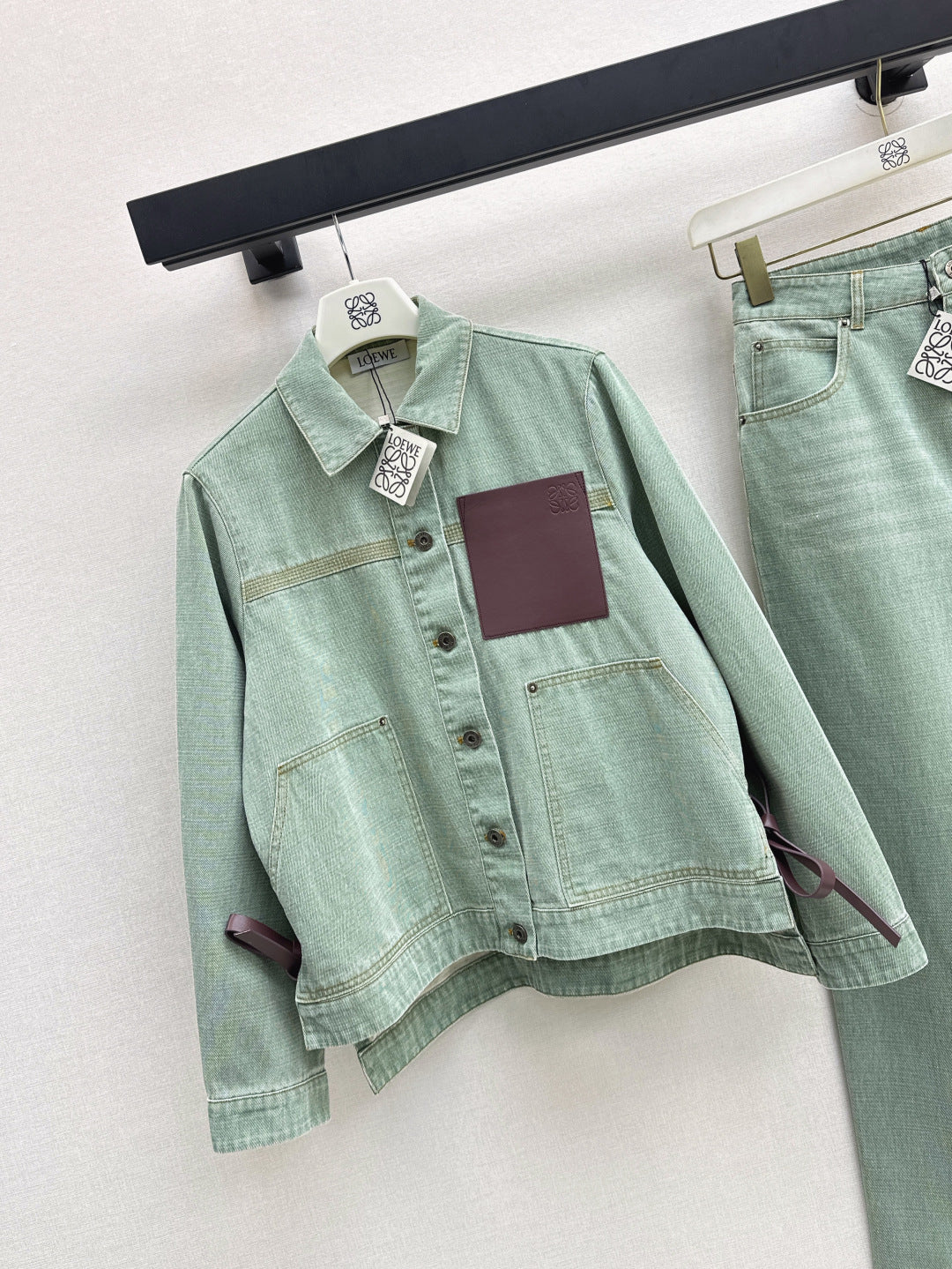Loe 25fw denim jacket