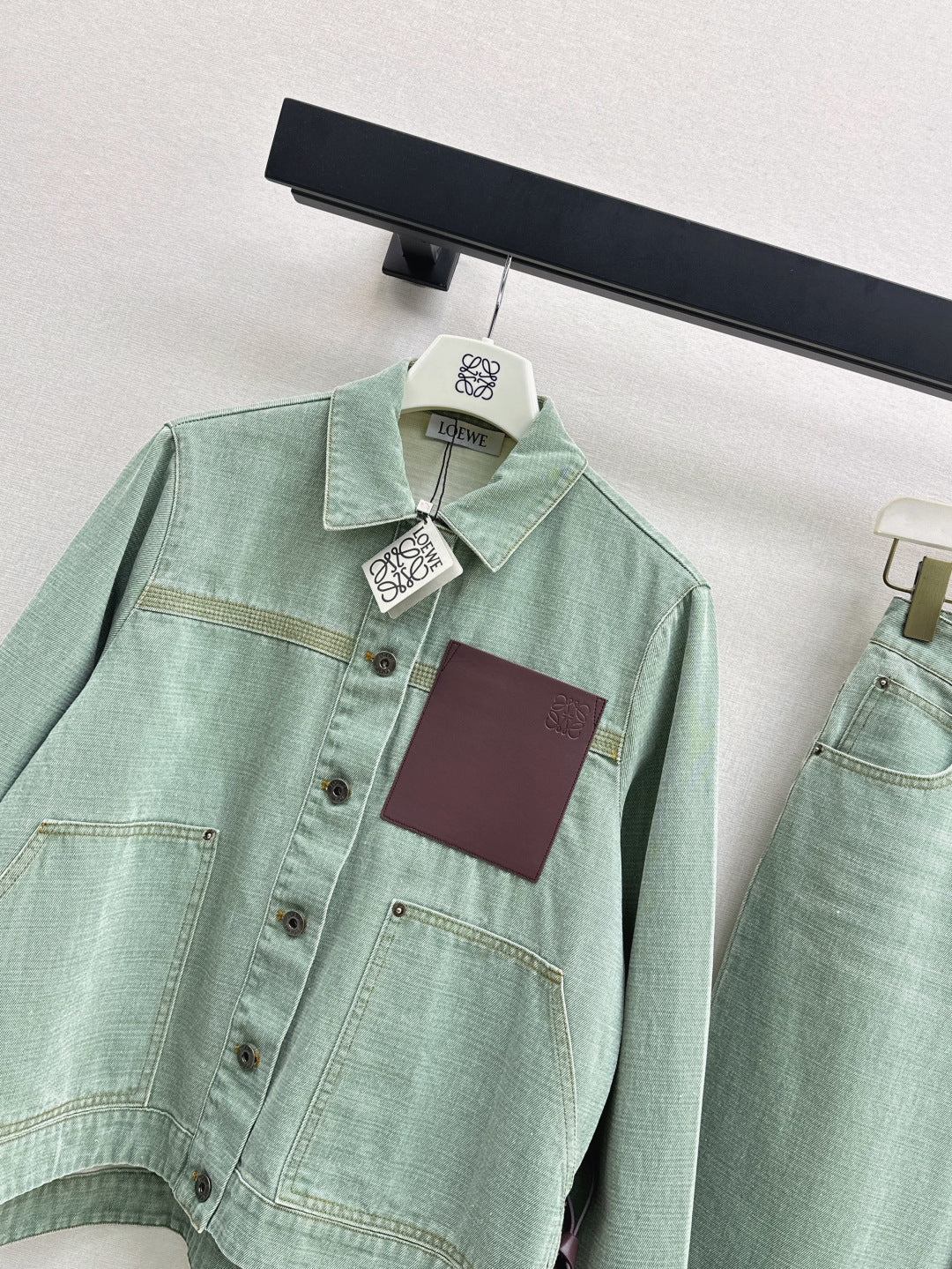 Loe 25fw denim jacket