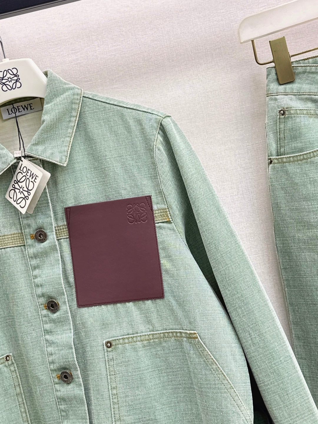 Loe 25fw denim jacket