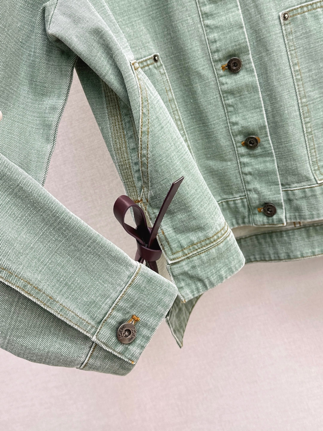 Loe 25fw denim jacket