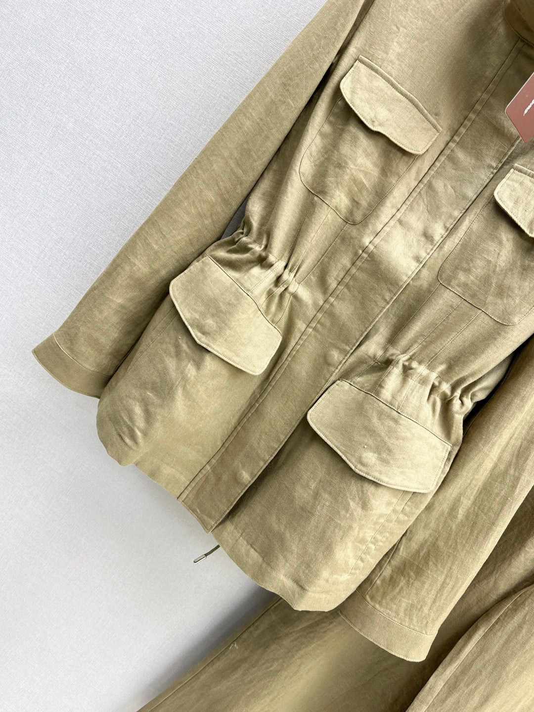 Loro 25fw linen suit