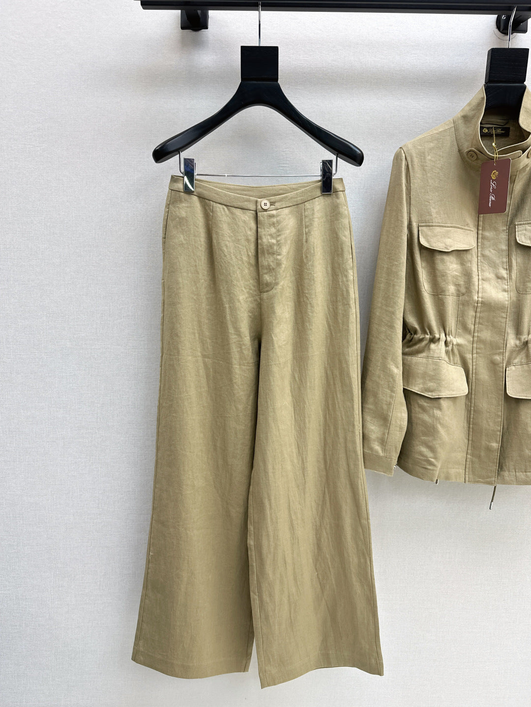 Loro 25fw linen suit