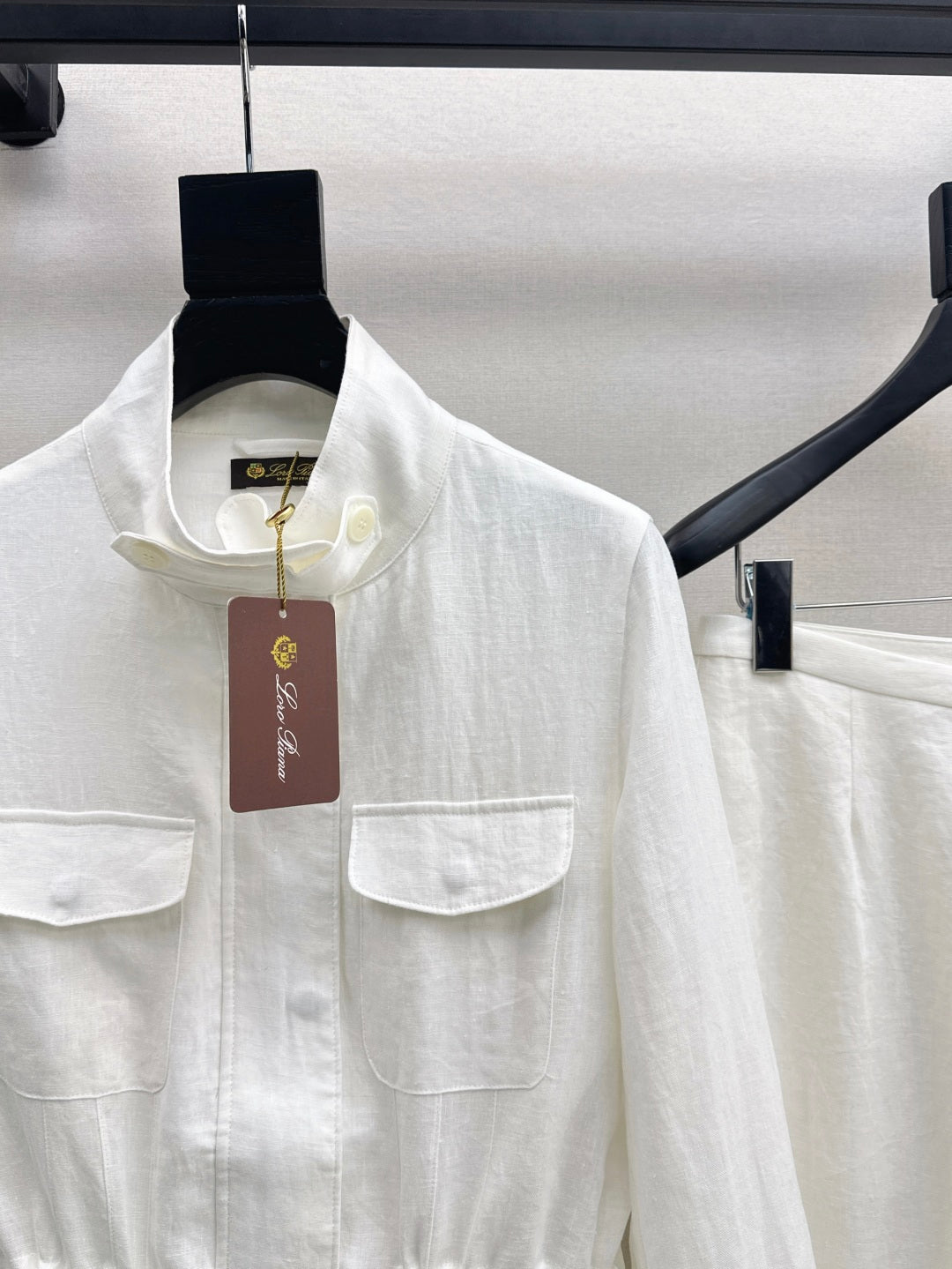 Loro 25fw linen suit