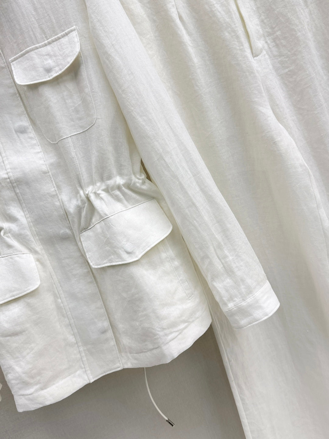 Loro 25fw linen suit